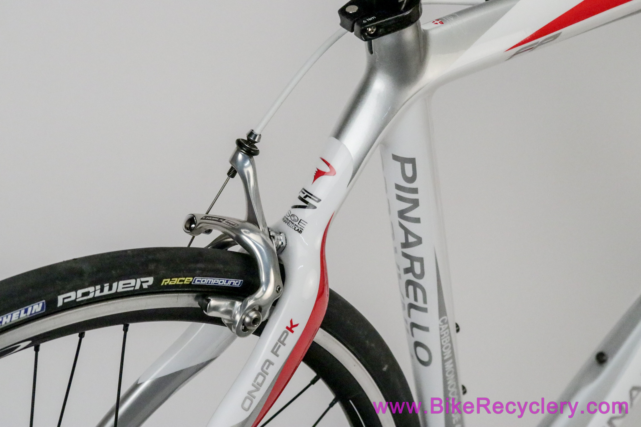 Pinarello FP7 Road Bike (Paris): 54cm - 46HM Carbon - Chorus 11s + Khamsin (<100mi New Condition)