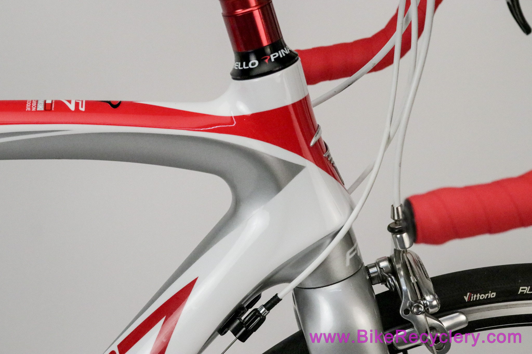 Pinarello FP7 Road Bike (Paris): 54cm - 46HM Carbon - Chorus 11s + Khamsin (<100mi New Condition)