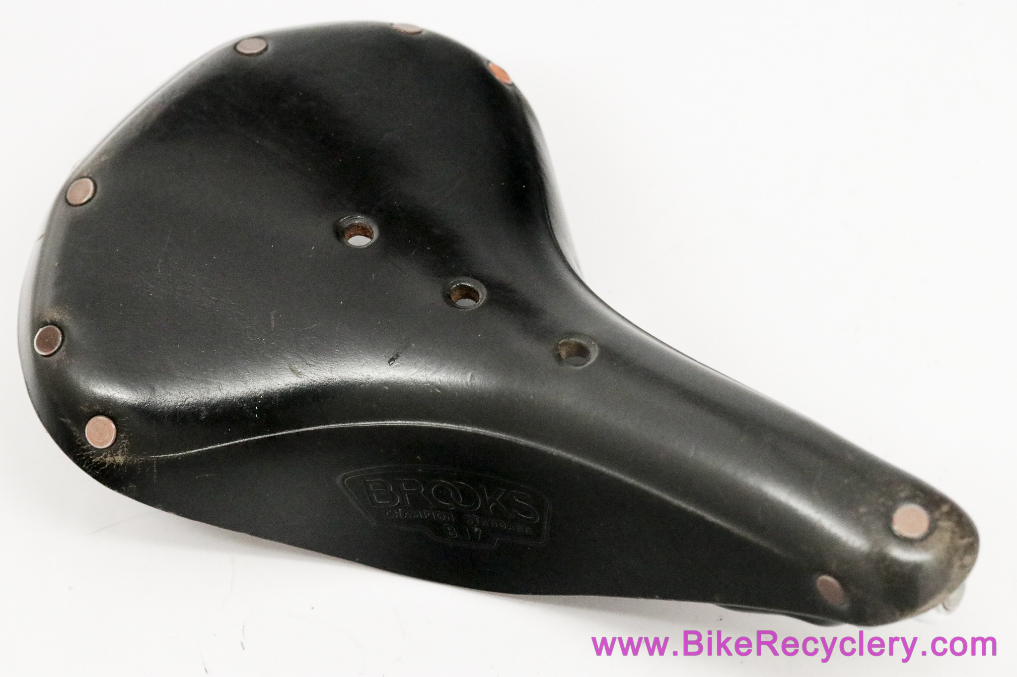 Brooks B17 Leather Saddle: Vintage 1980's Champion Standard