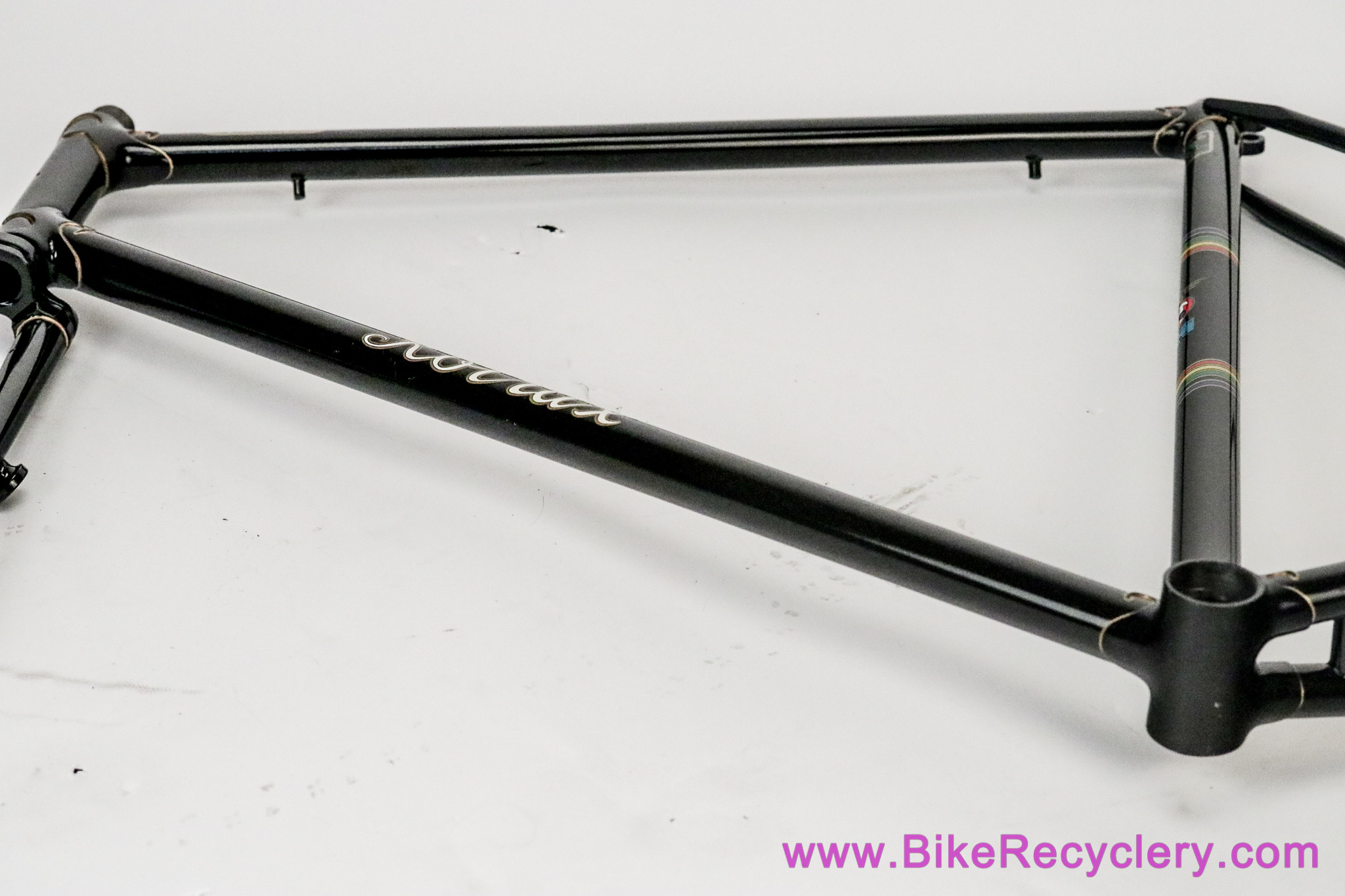 57cm Rotrax Vel D'Hiv Path Racer / Track Frameset: 1950's - Ornate Lugs - British Top Level (Exquisitely Restored)