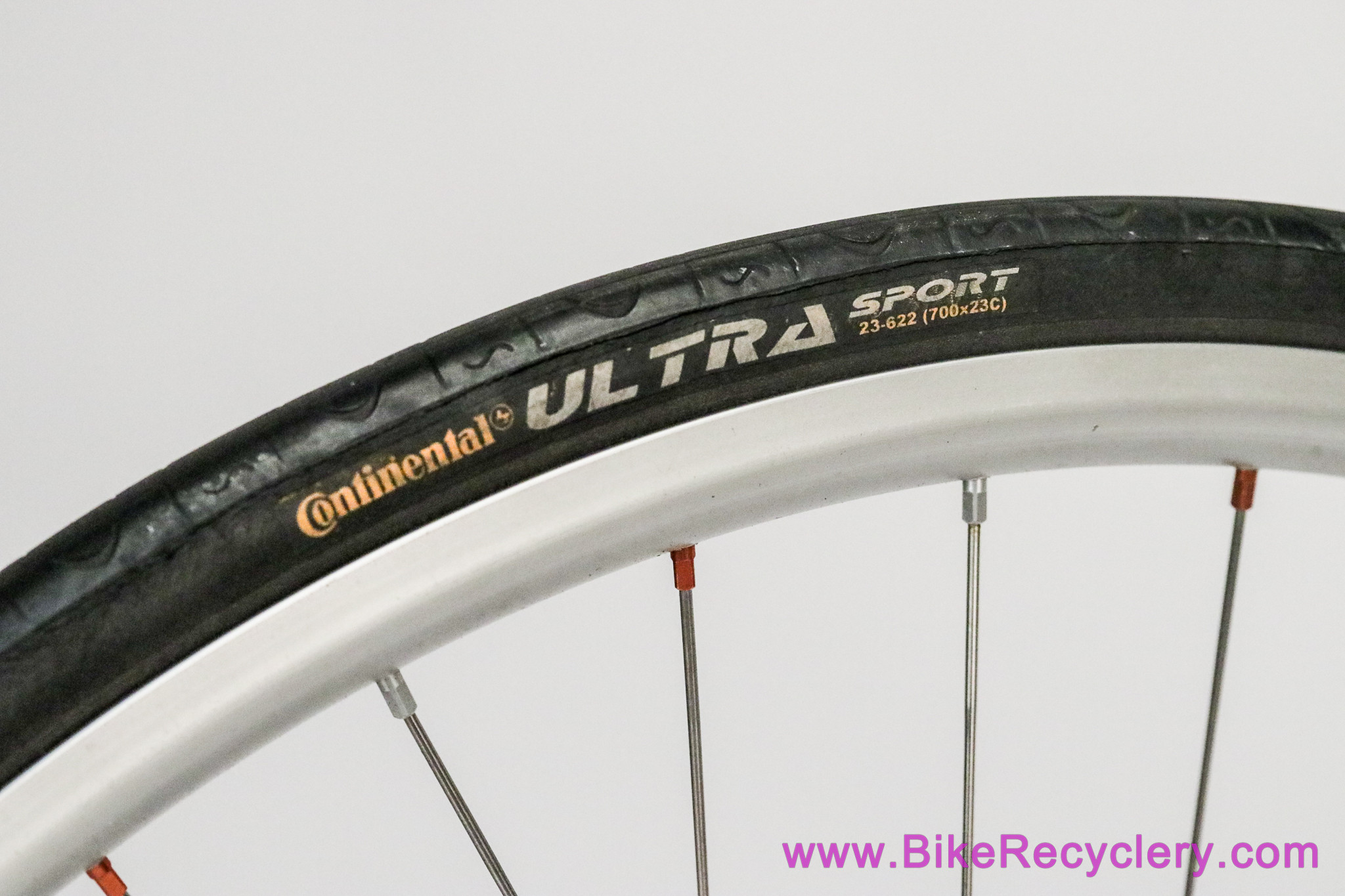 All City Sheriff Star Track / Fixie Wheelset: 700c x 36H - Velocity Aero - Fixed/Fixed - Silver (Near Mint)