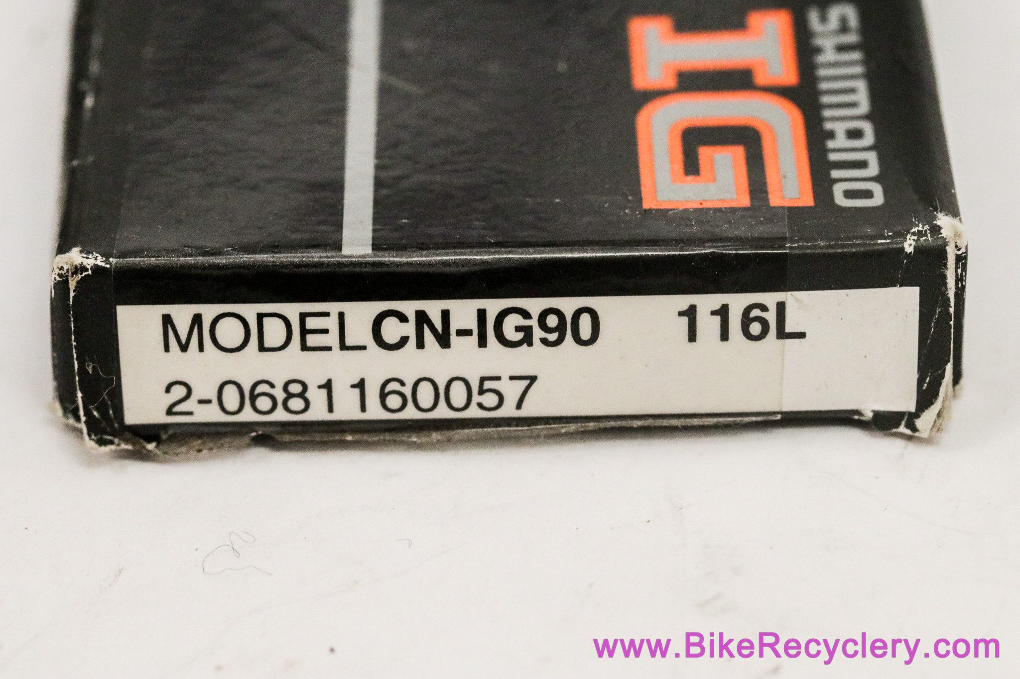 Chaîne De Vélo Shimano IG CN-IG90 - Longueur 53,5 Pouces - Pour 6 Vitesses (IG-6C) - Étroite - Occasion Mais Neuve OEM