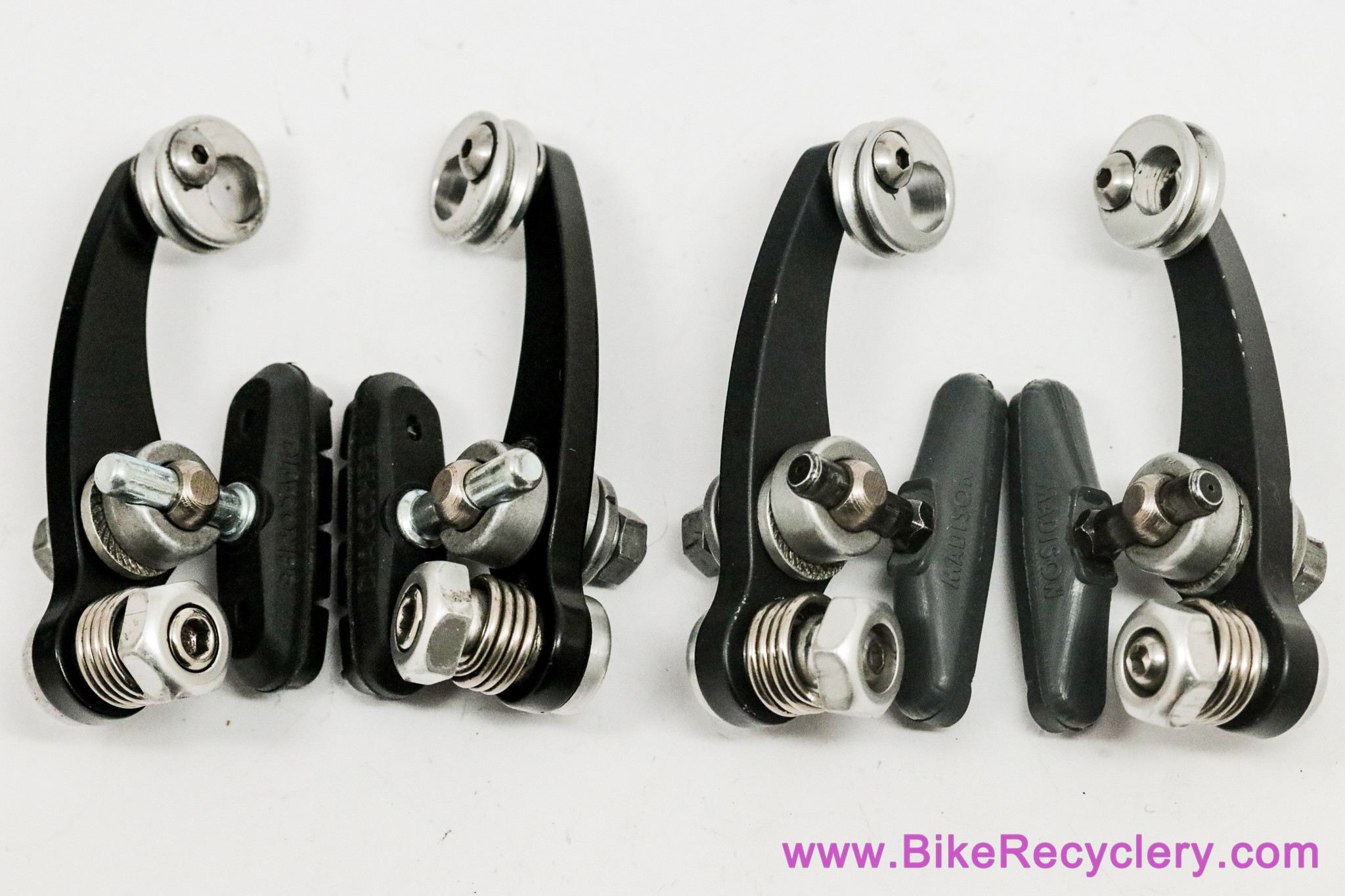 Interloc Racing IRD Switchback Cantilever Brakeset w/ Tubular Booster & Straddle Cables: Black - 1st Gen Not Drilled - Linear Pull Setup (Near Mint)