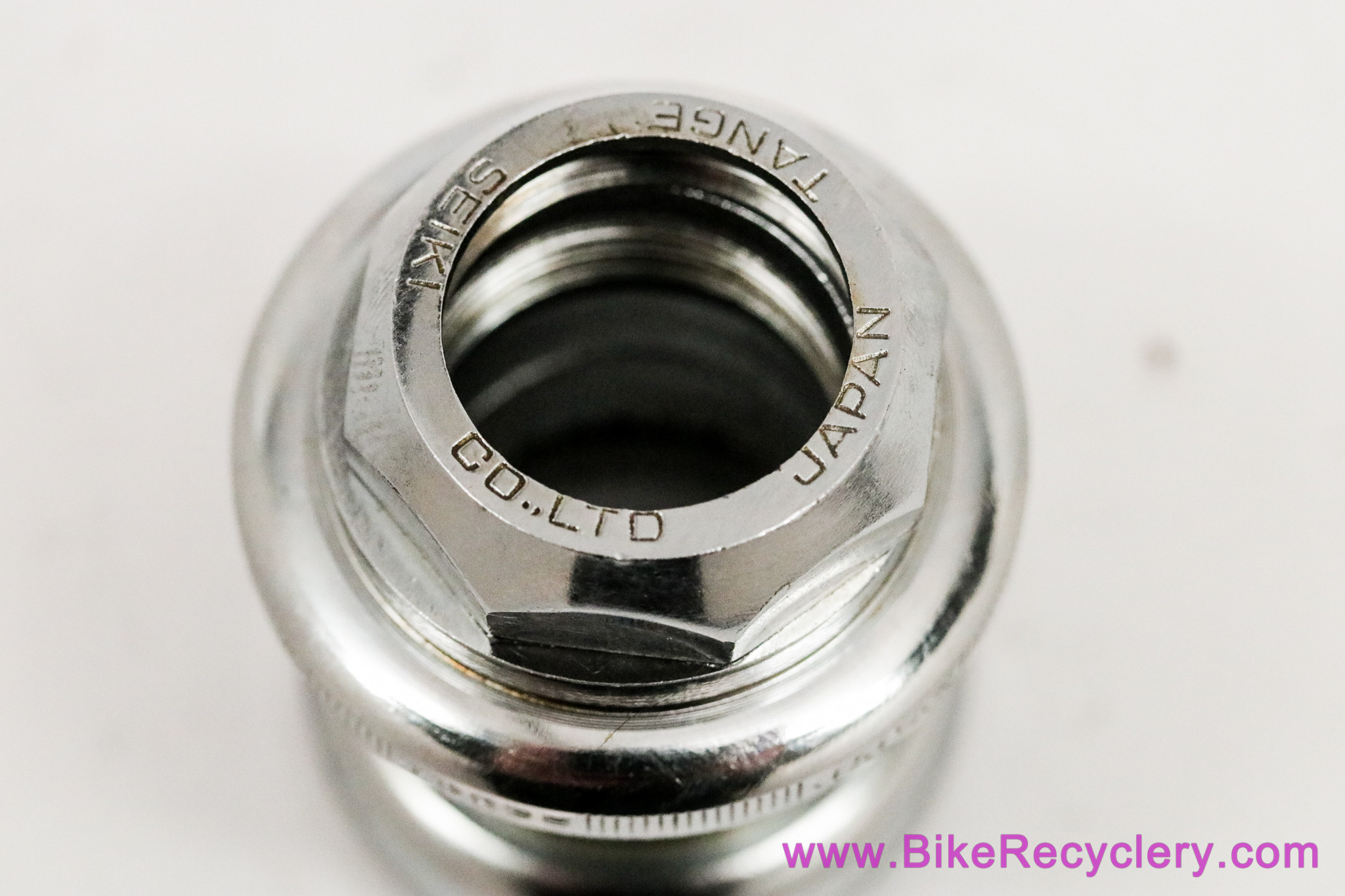Tange TG-235 Threaded 1" Headset: 1980's Mid School BMX - Chrome Steel - ISO 27mm (Near Mint++ Low Miles)