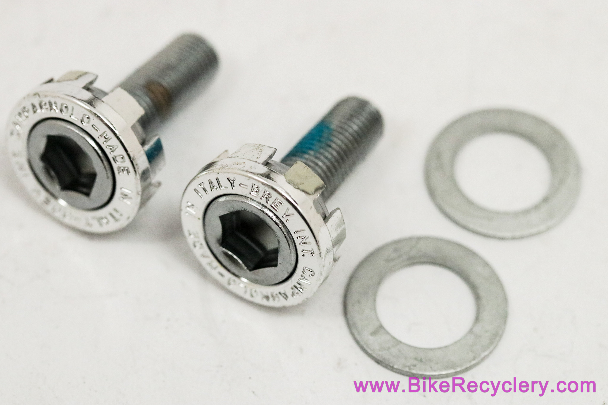 Vis De Manivelle Campagnolo NOS FC-RE004 – Lot De 2 Avec Extracteur Incorporé