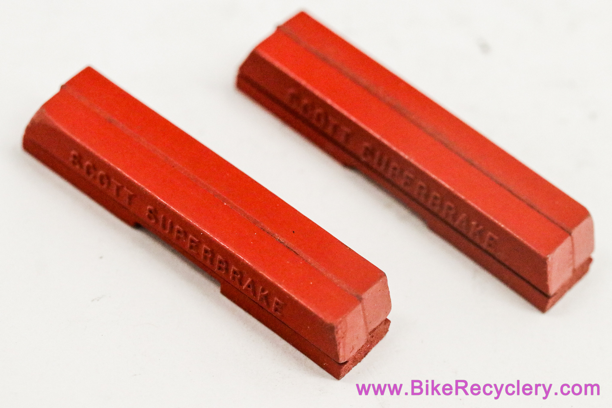 NOS Scott Mathauser Superbrake Pad Inserts: Size "S" for Finned Holders (Sold in Pairs)