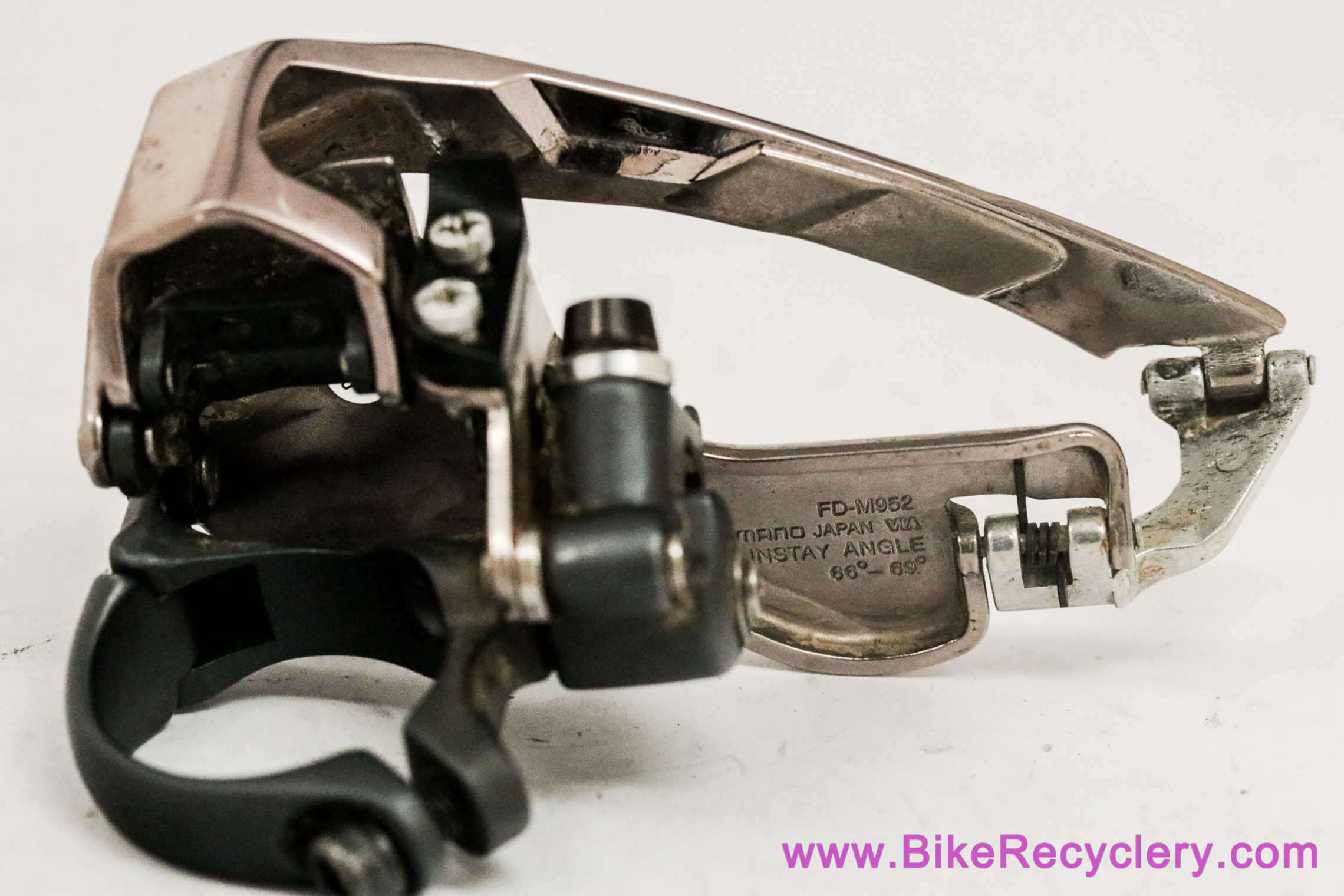 Shimano XTR FD-M952 Front Derailleur: 31.8mm - Top Swing/Low