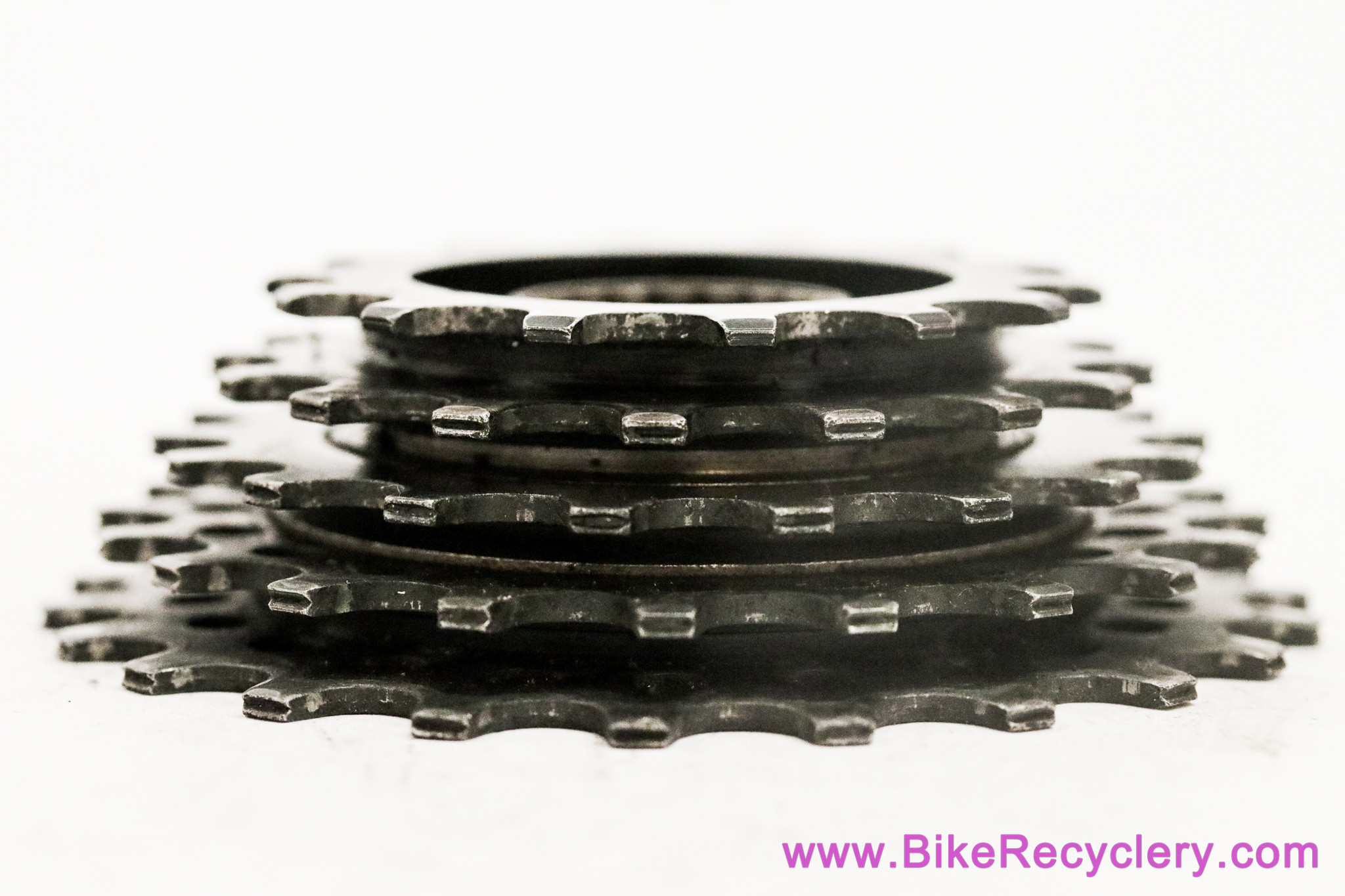 Atom 5 Speed Freewheel: 14-22t - 1950s / 1960's - French Threaded 34.7 mm x 1 mm - Black/Gold