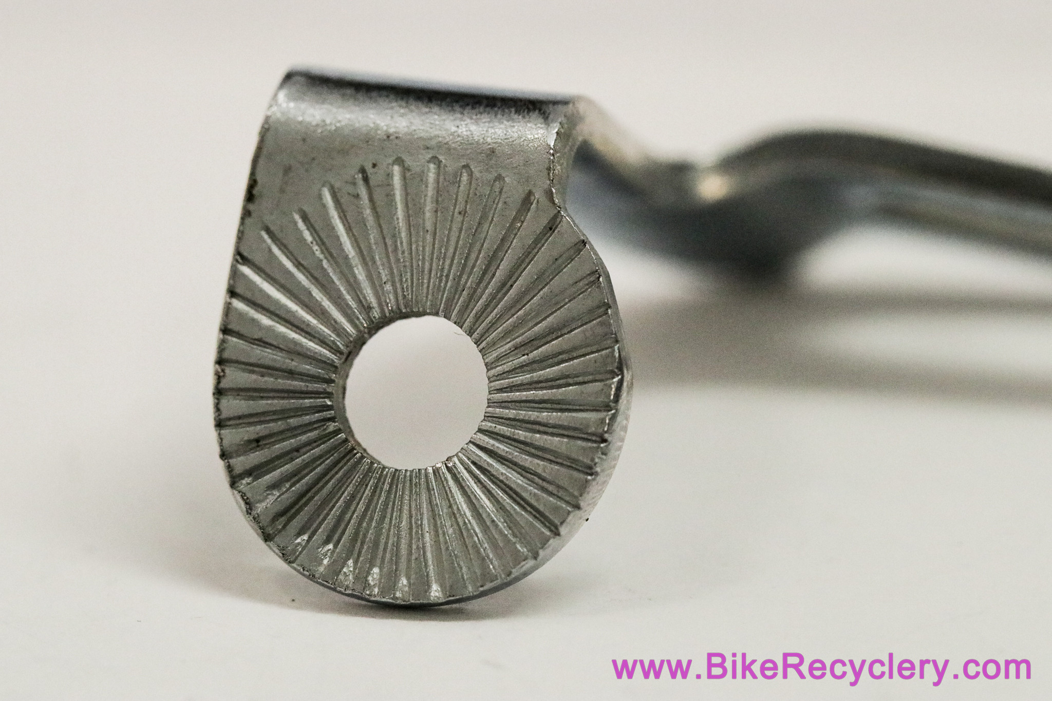 Heart Cutout British Lamp Bracket Mount:  Chrome 