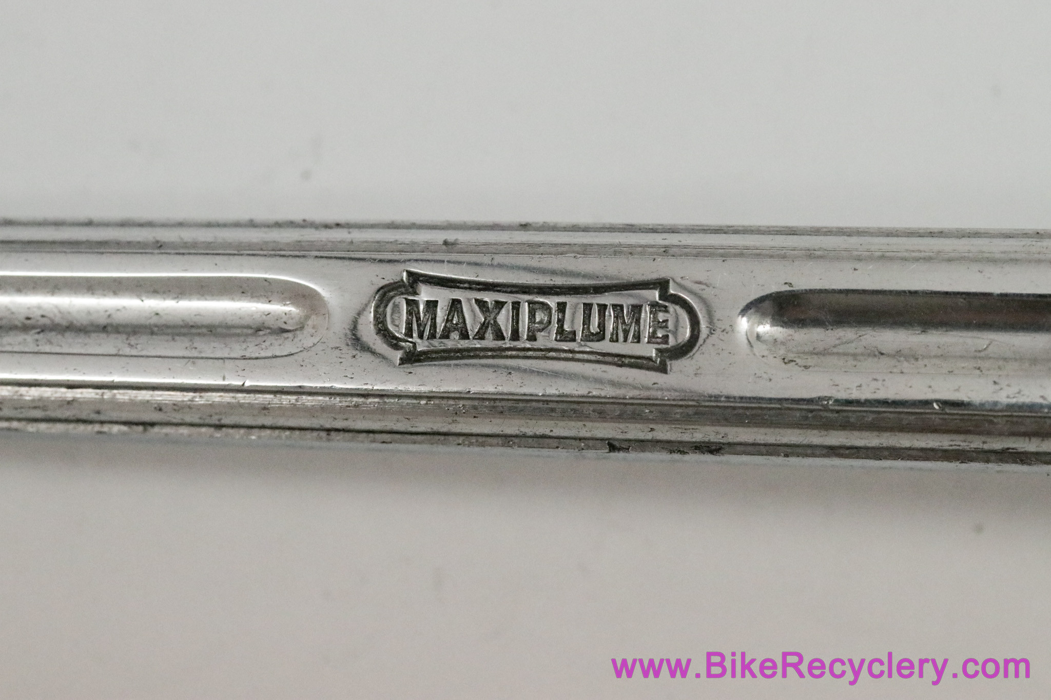 A. Duprat Maxiplume Crank Arm: Driveside - 50.4mm - 170mm - Cottered - French 1930's 1940's 1950's - Chrome