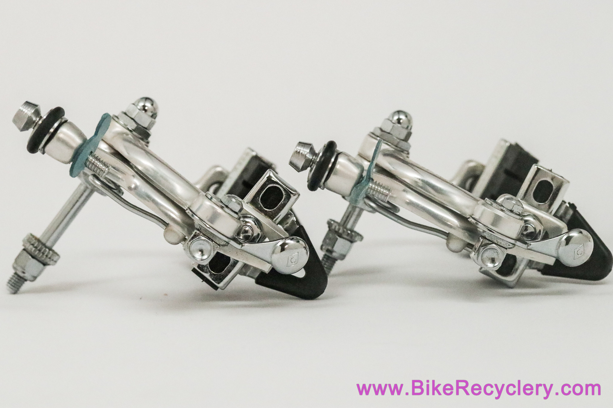 NIB/NOS Campagnolo Nuovo Record Brakeset + Levers: #2040/1 - Nutted - Standard Reach - Original Gum Hoods