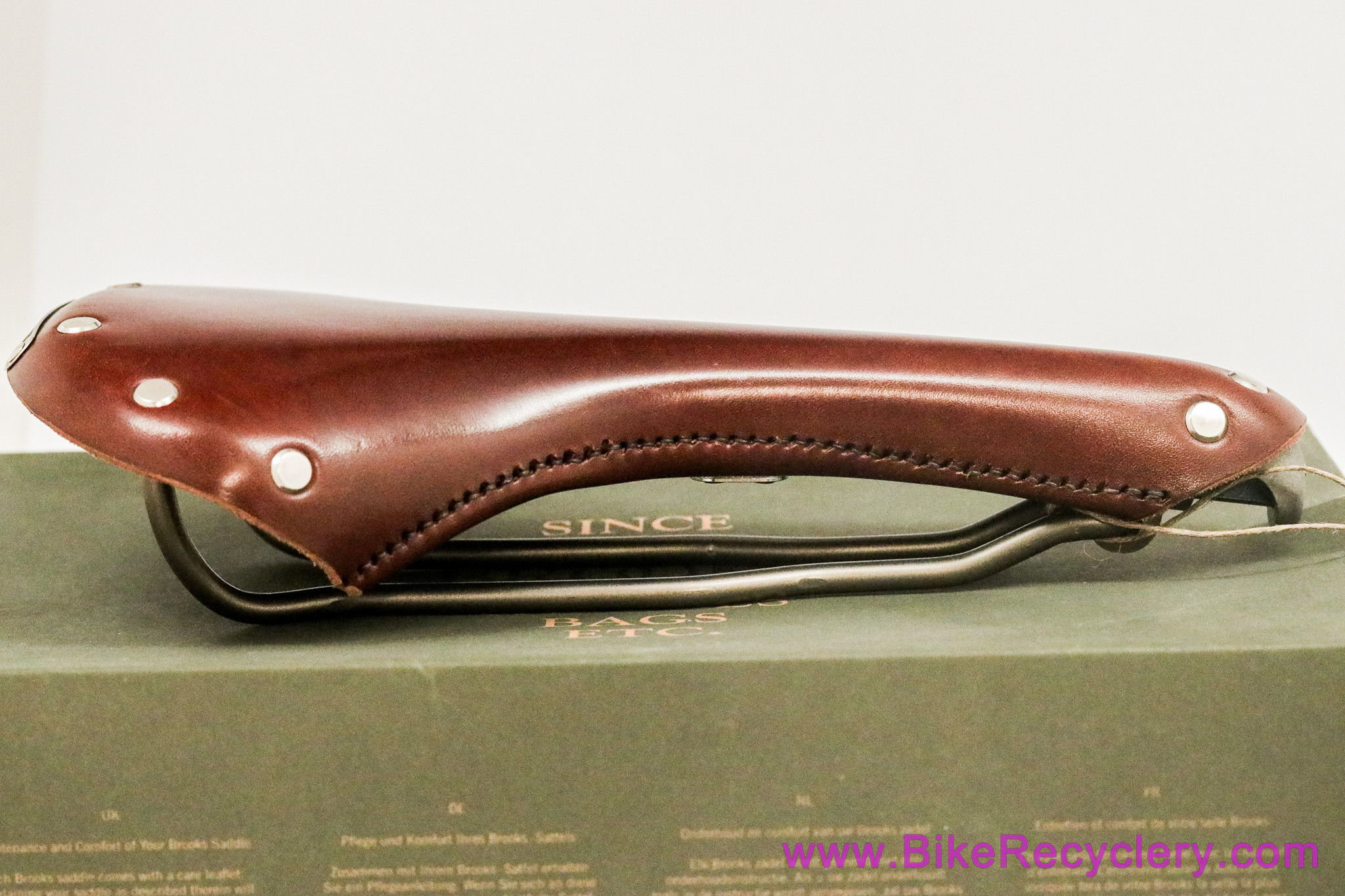 NIB/NOS Brooks Swallow Limited Edition Titanium Leather Saddle
