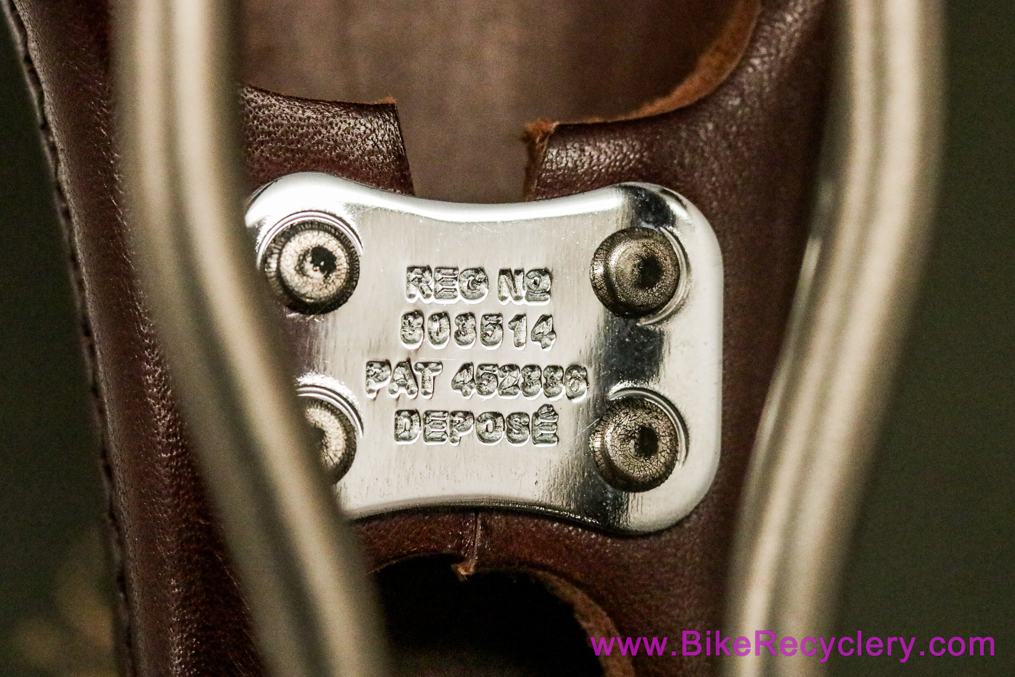 NIB/NOS Brooks Swallow Limited Edition Titanium Leather Saddle