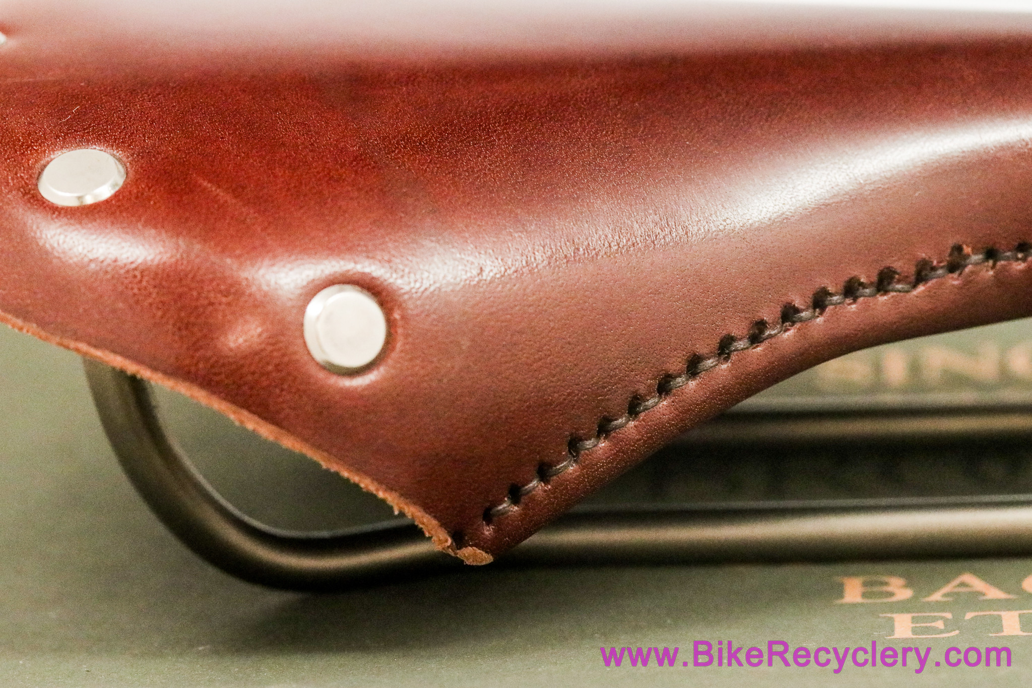NIB/NOS Brooks Swallow Limited Edition Titanium Leather Saddle