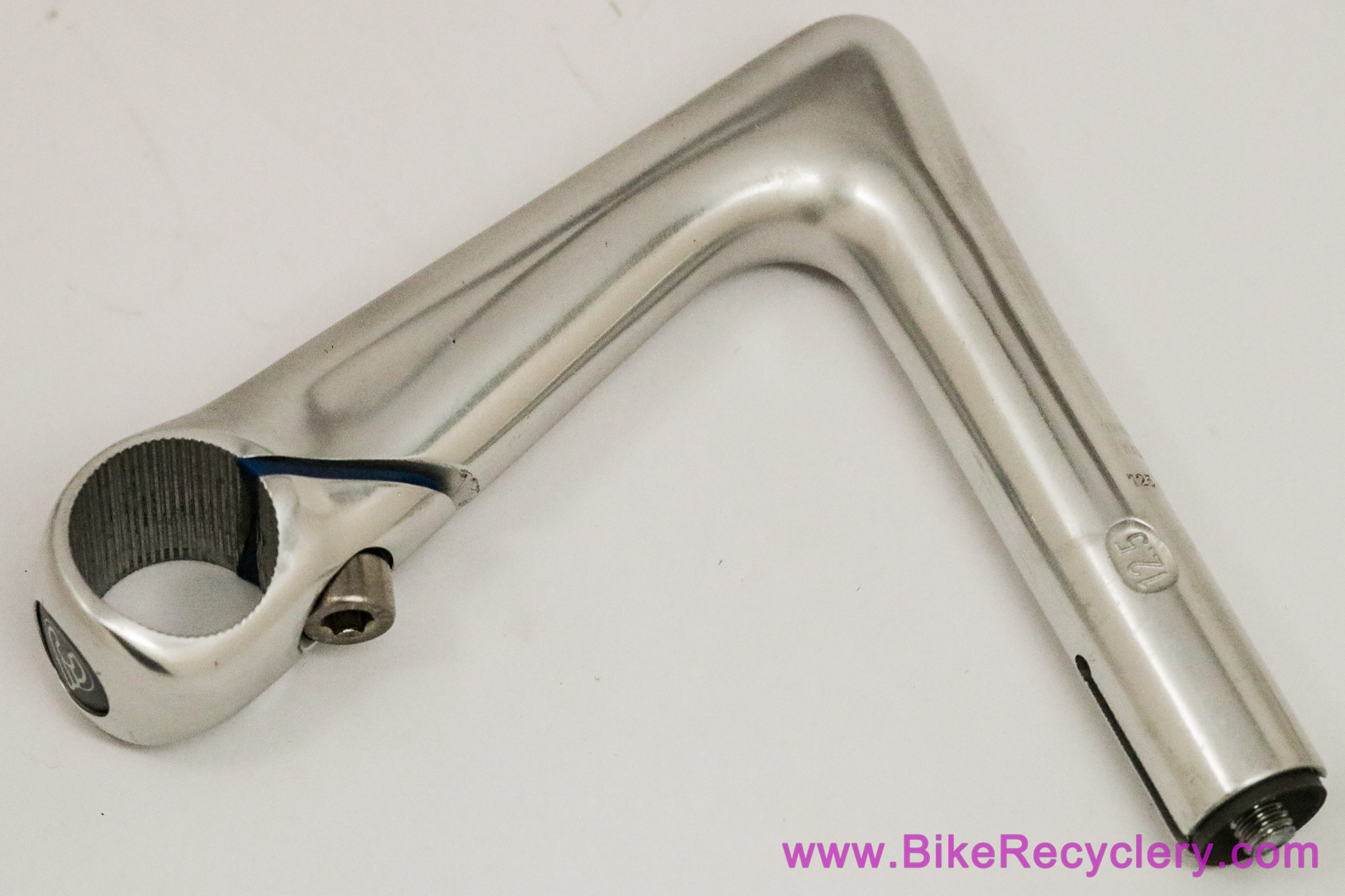 Cinelli XA Quill Stem: 125mm x 26.4mm - Silver (Barely Used Near Mint+)