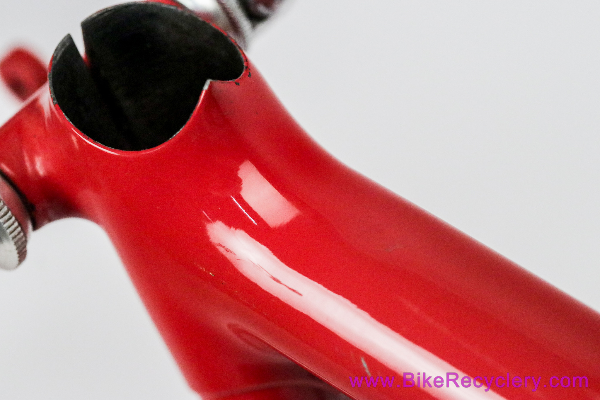 1987 Ritchey Super Comp Frameset & Fillet Bullmoose Bars: 19" - #9C51 - Unrestored - Rollercam F/R - Red