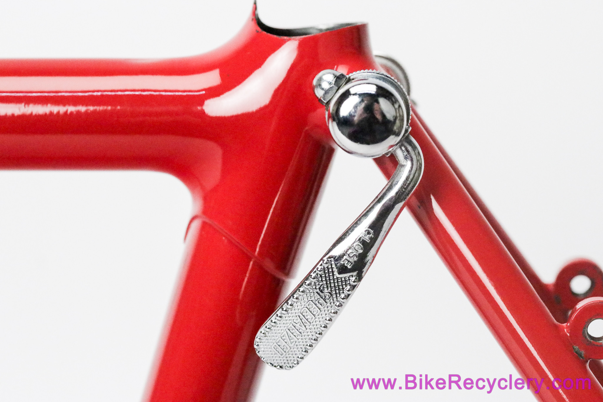 1987 Ritchey Super Comp Frameset & Fillet Bullmoose Bars: 19" - #9C51 - Unrestored - Rollercam F/R - Red