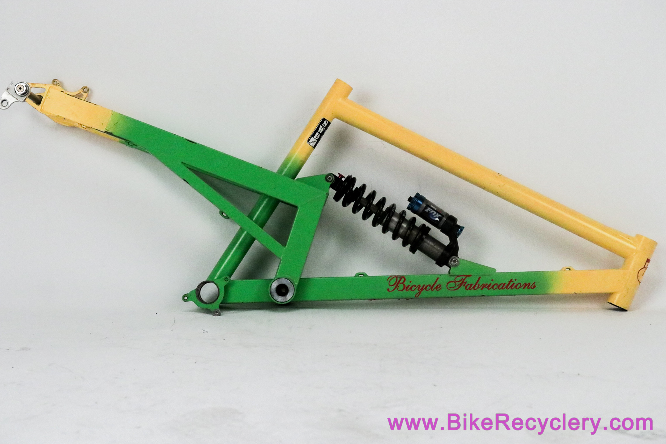 Bicycle Fabrications SWD 216 DH Frame: Fox DHX 5.0 - Steel - Jerry Vanderpool Team Bike