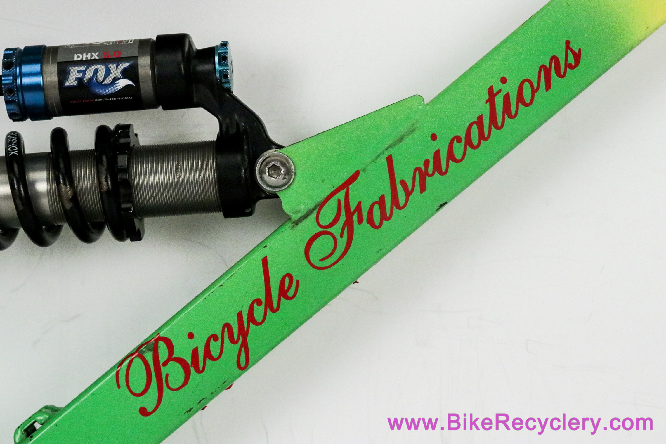 Bicycle Fabrications SWD 216 DH Frame: Fox DHX 5.0 - Steel - Jerry Vanderpool Team Bike