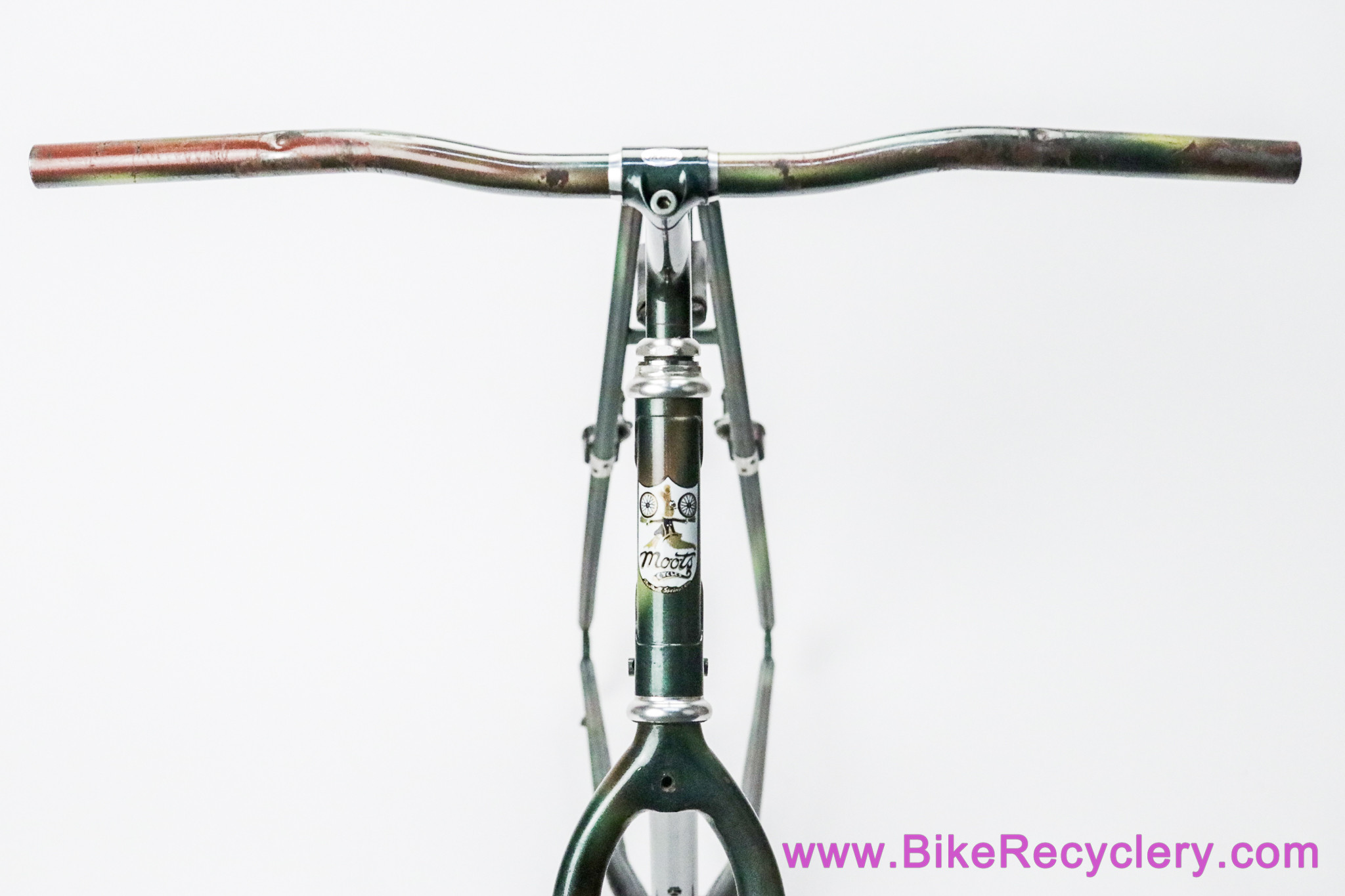 1984 Moots Mountaineer Frameset: 20.5" - #567 - Fillet Fork / Stem/Bars/Portage Pad - Unrestored Commando (Near Mint)