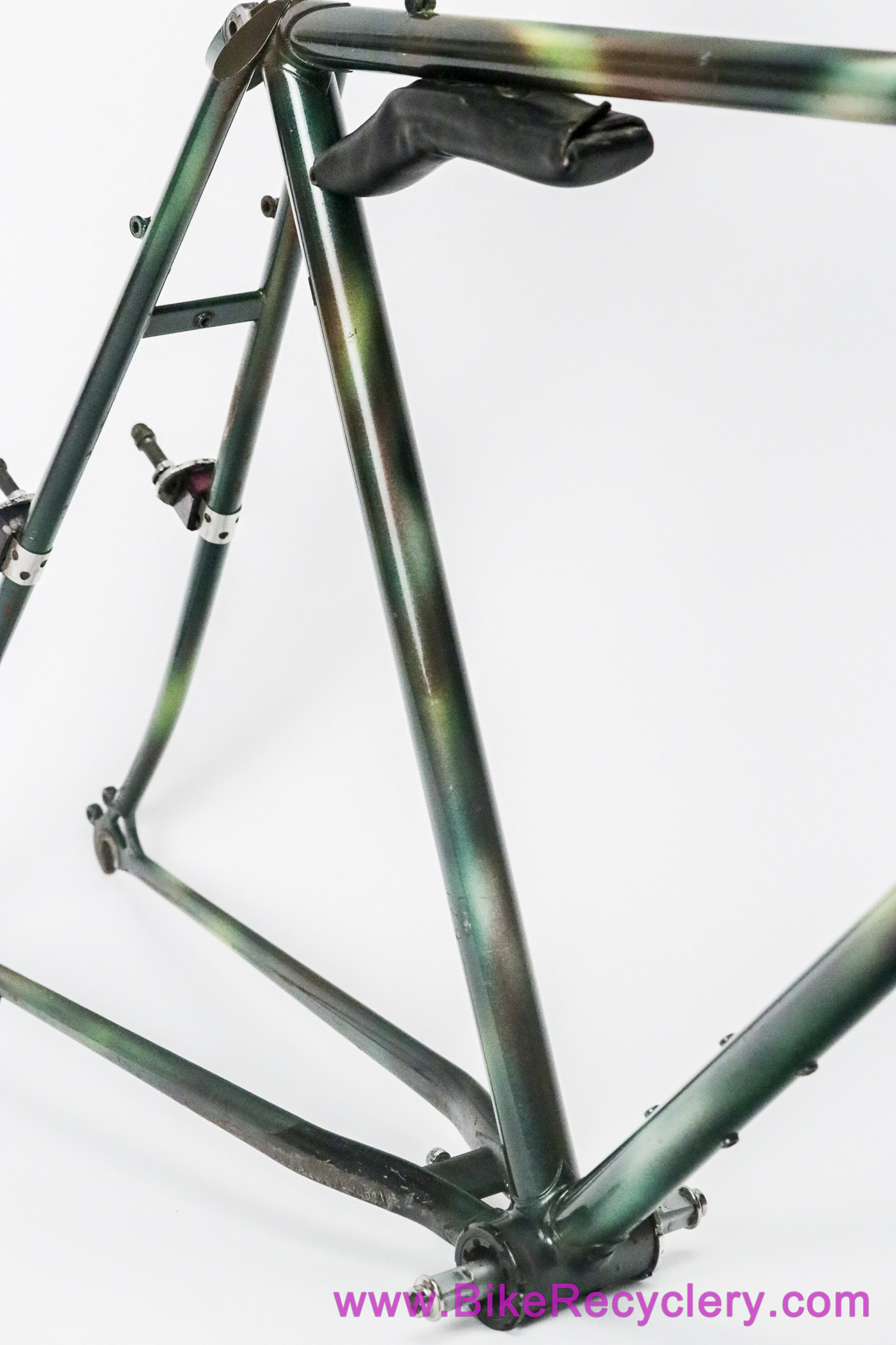 1984 Moots Mountaineer Frameset: 20.5" - #567 - Fillet Fork / Stem/Bars/Portage Pad - Unrestored Commando (Near Mint)