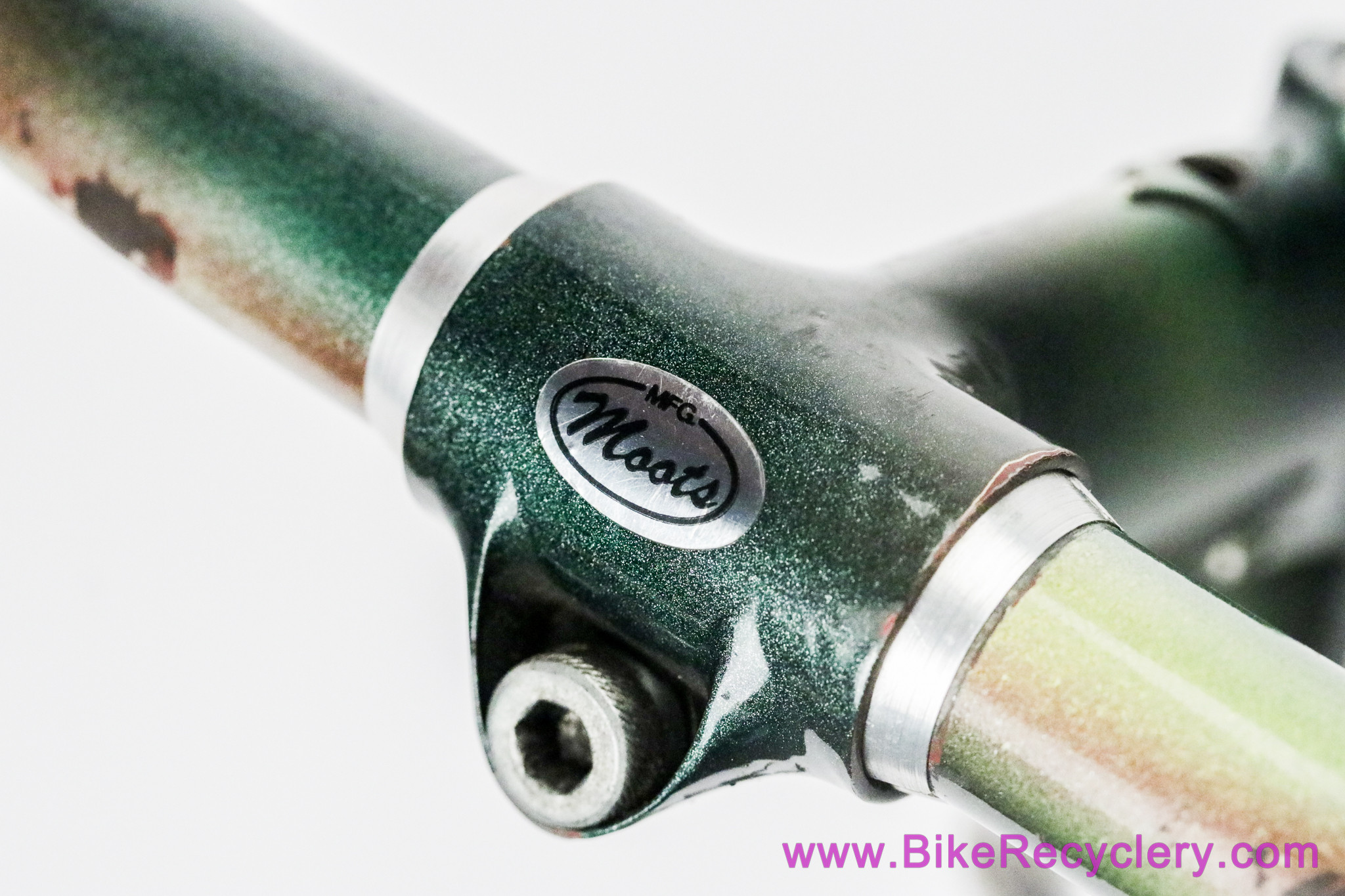 1984 Moots Mountaineer Frameset: 20.5" - #567 - Fillet Fork / Stem/Bars/Portage Pad - Unrestored Commando (Near Mint)