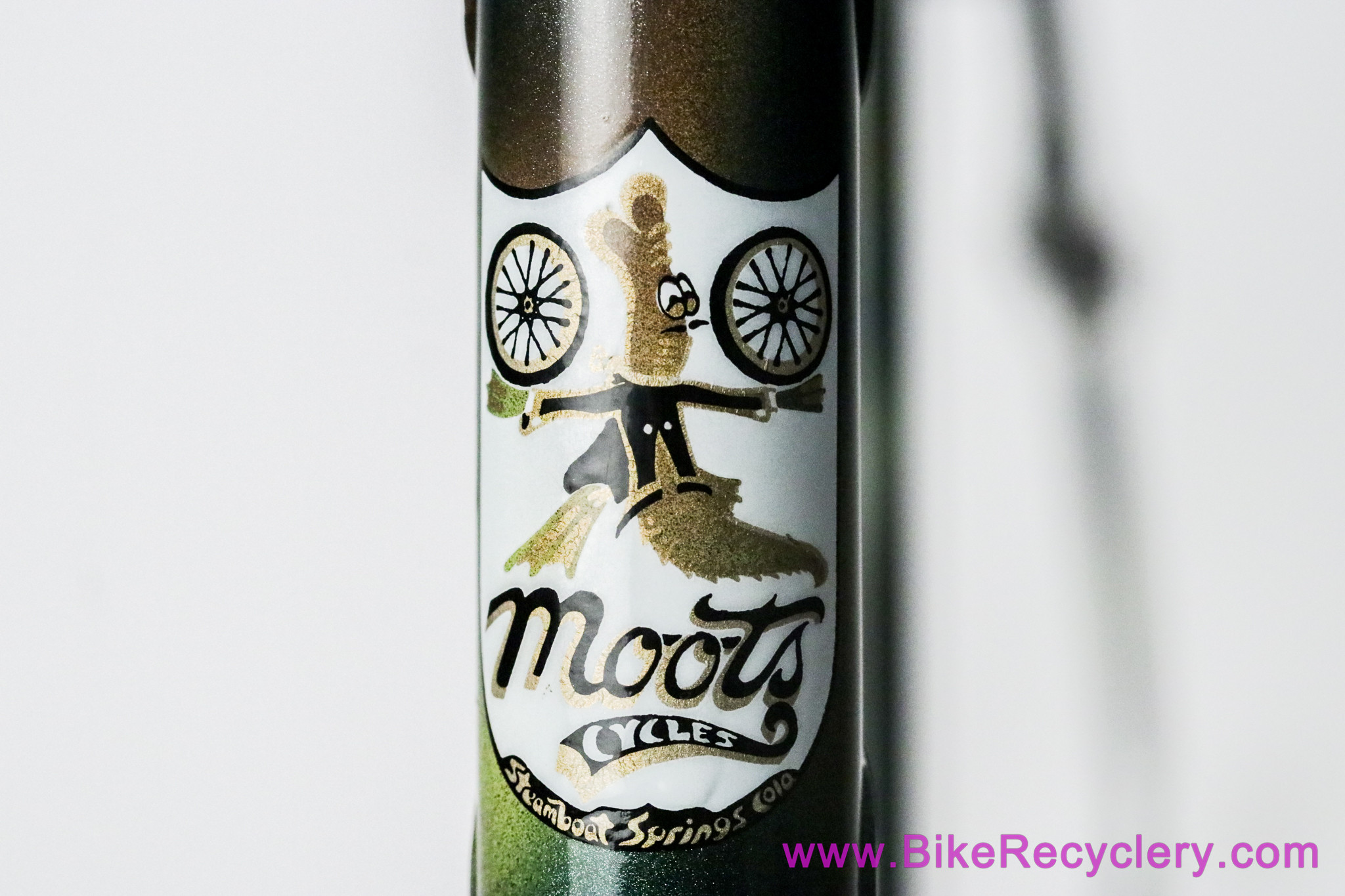 1984 Moots Mountaineer Frameset: 20.5" - #567 - Fillet Fork / Stem/Bars/Portage Pad - Unrestored Commando (Near Mint)