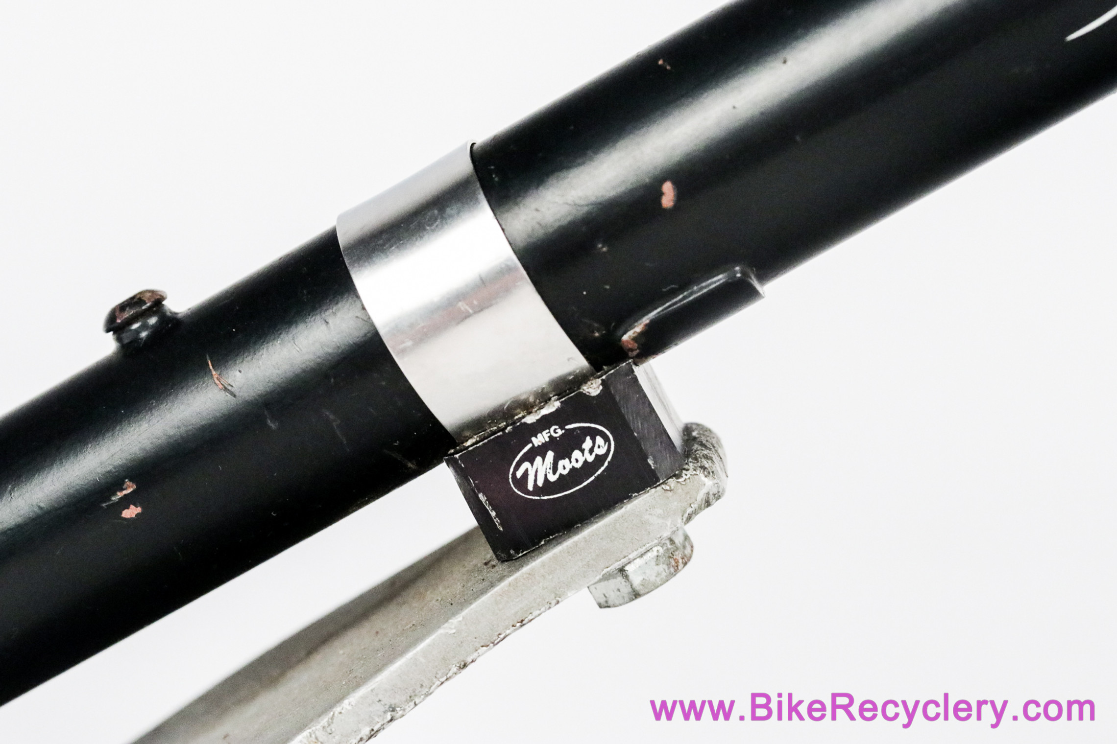 Ibis Trials Frameset: 20" x 20" - Tange Switchblades - Rollercam Rear - US Made Custom - Black - Vintage 1980's