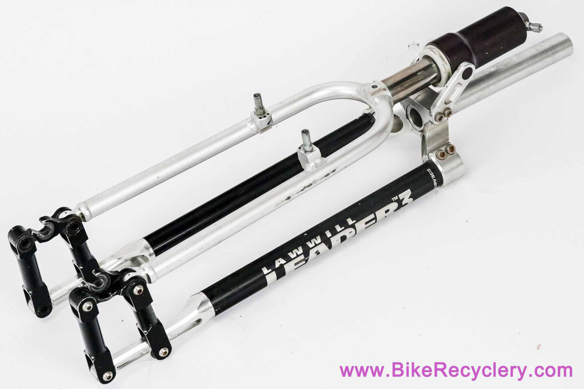 leader bikeフォーク Lawwill Leader 3 Linkage Suspension Fork: 1 1/8
