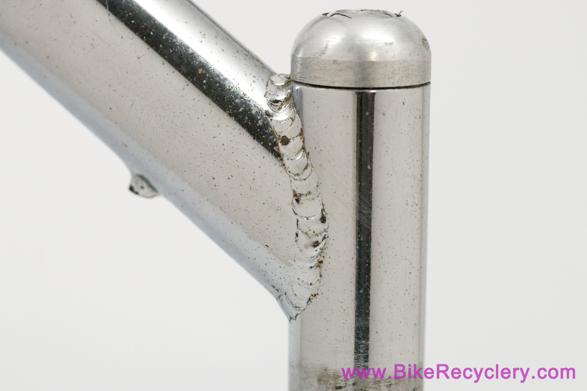 Mantis Quill Chrome Stem: 1" x 130mm x 25.4mm - Tig/Fillet Brazed - RARE Vintage 1980's (EXC+)