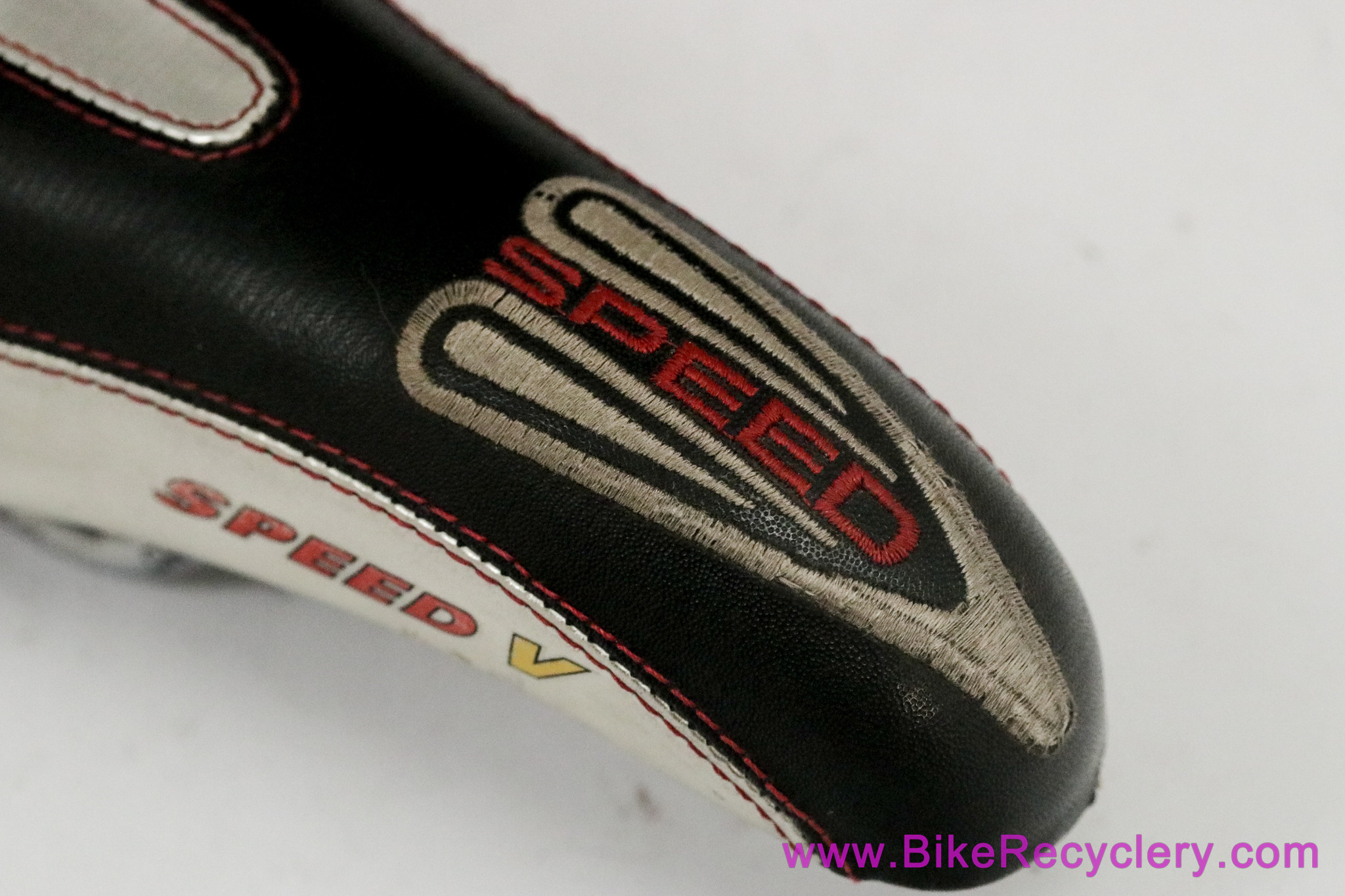 WTB Speed V Saddle: METALLIC Silver Chrome & Black - 2000's - RARE (EXC)
