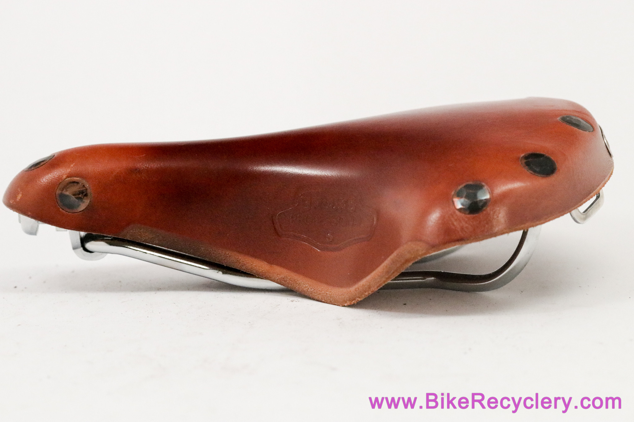 Brooks Team Pro Short Special Leather Saddle: Large Hammered