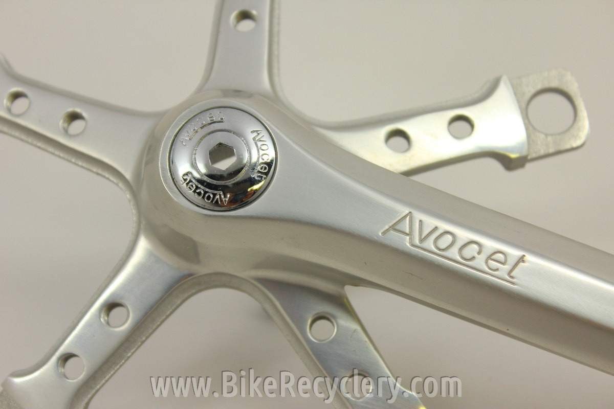 NIB/NOS Avocet Touring Crank: 170mm - Triple - Chainring Bolts - Dust Caps