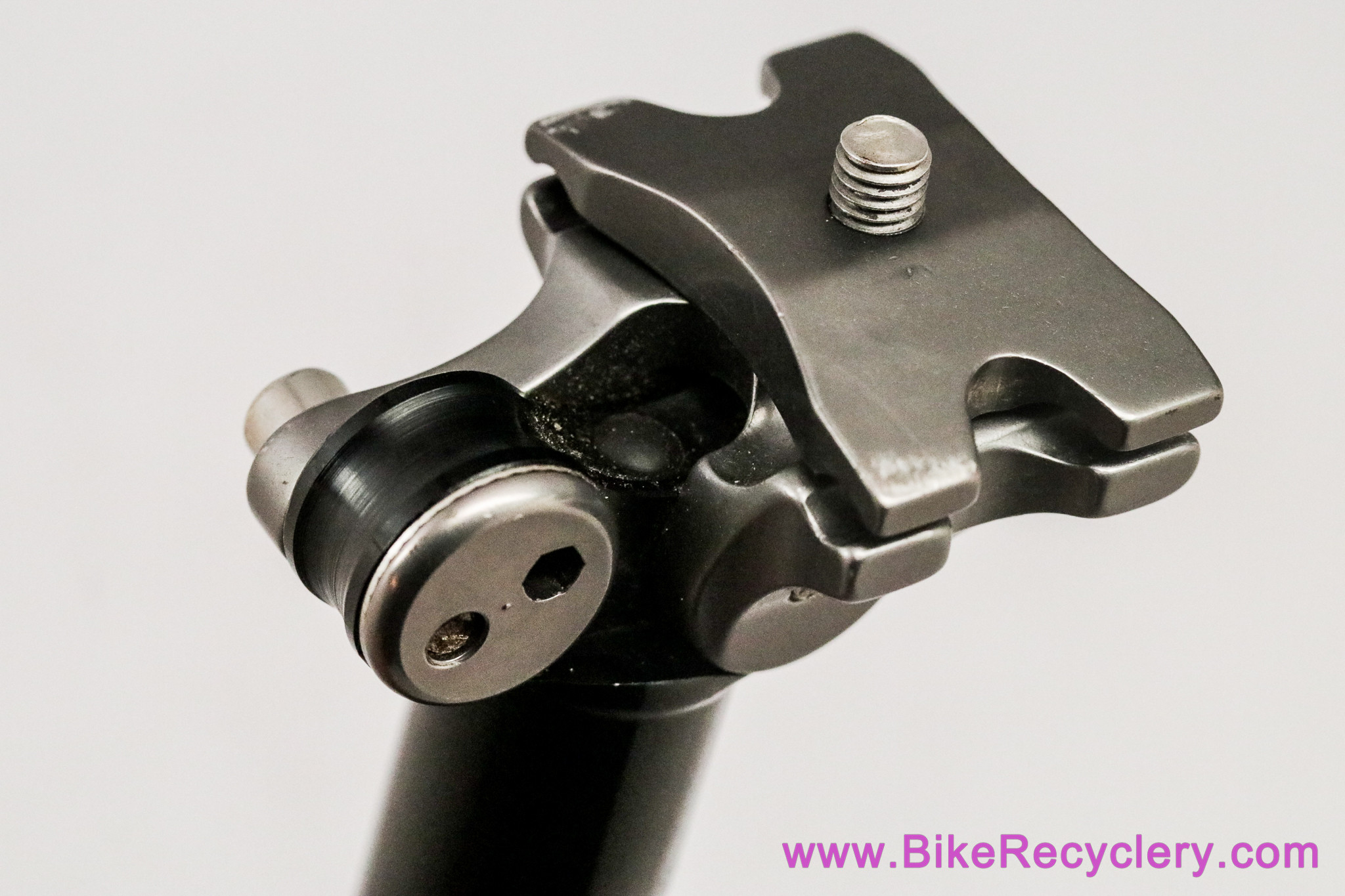 Salsa Shaft Seatpost: 36.8mm x 350mm - Black Anodized - 2 Bolt 