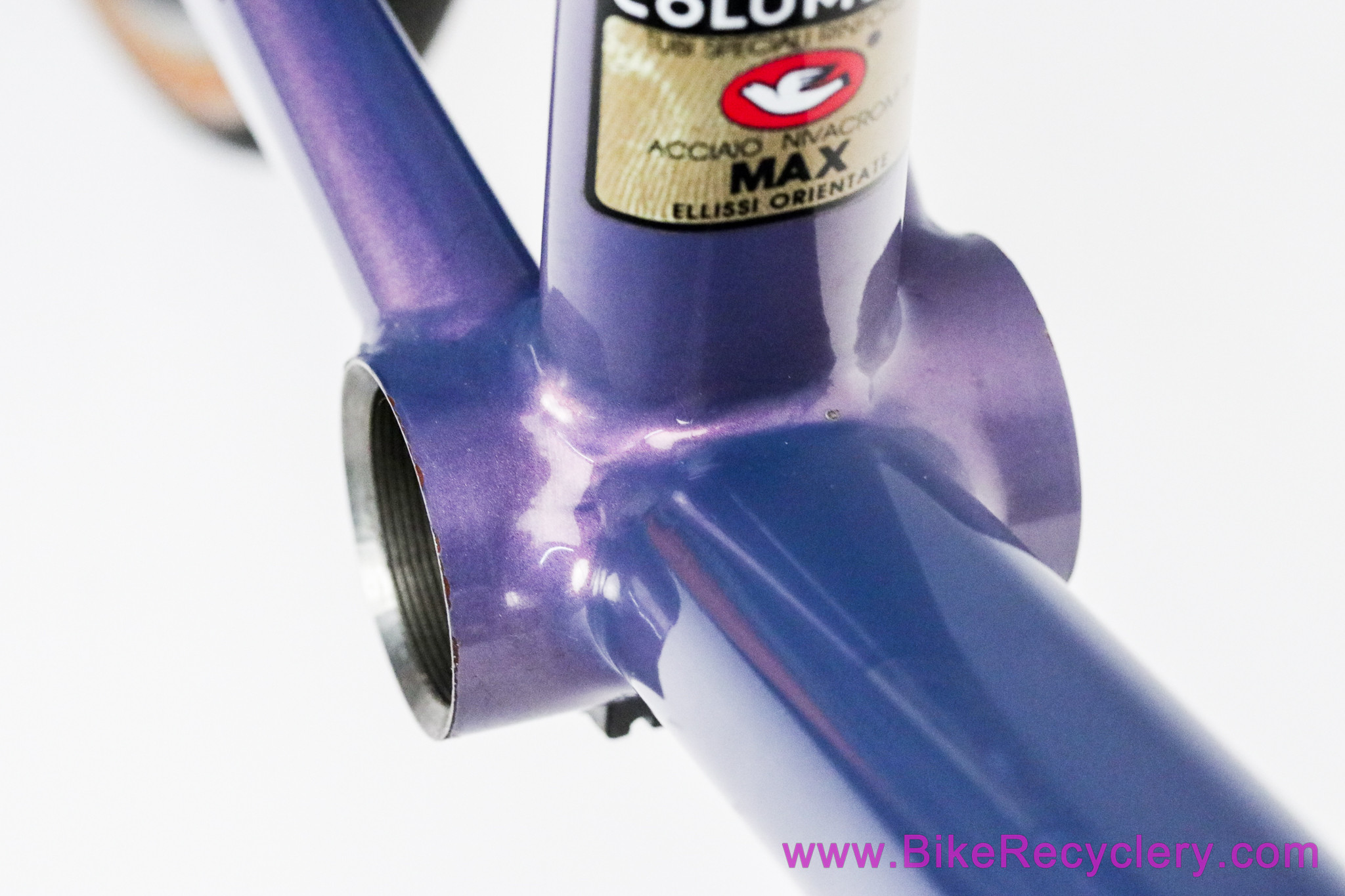 Skip Hujsak Time Trial Frameset + 24" Wheels: 55cm x 57cm - Columbus Max - Winners 2000 / Sun Mistral - Purple Pearlescent 
