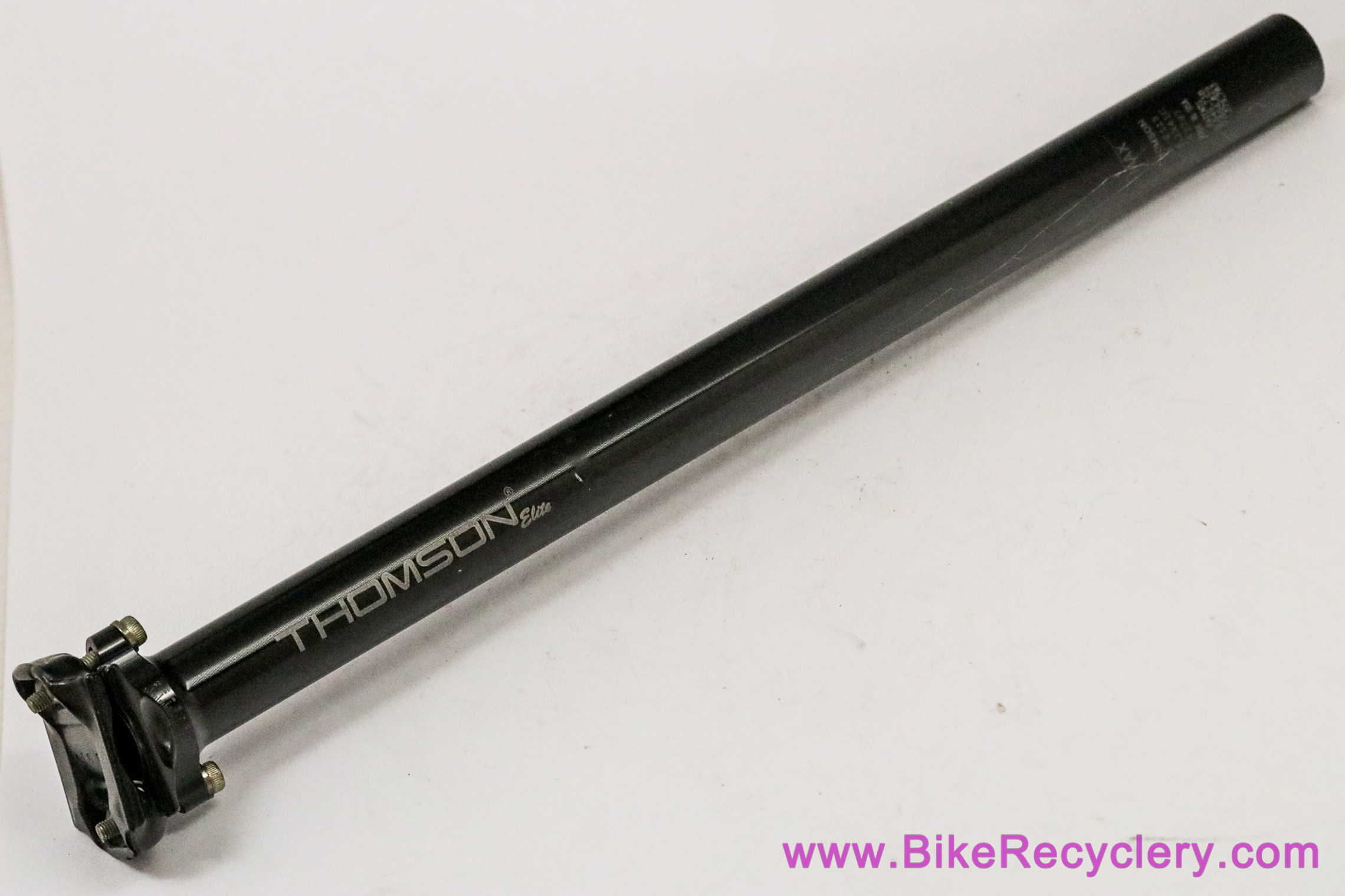 THOMSON ELITE SEATPOST 27.2×410mm Black Amazon.com : Thomson Elite Bicycle Seatpost (Setback, 27.2