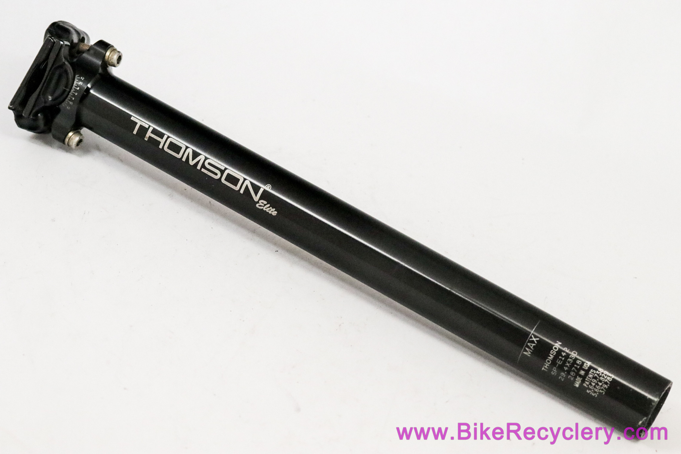 Thomson Elite Seatpost: 29.4mm x 330mm - Black (Near Mint+ Low Miles)