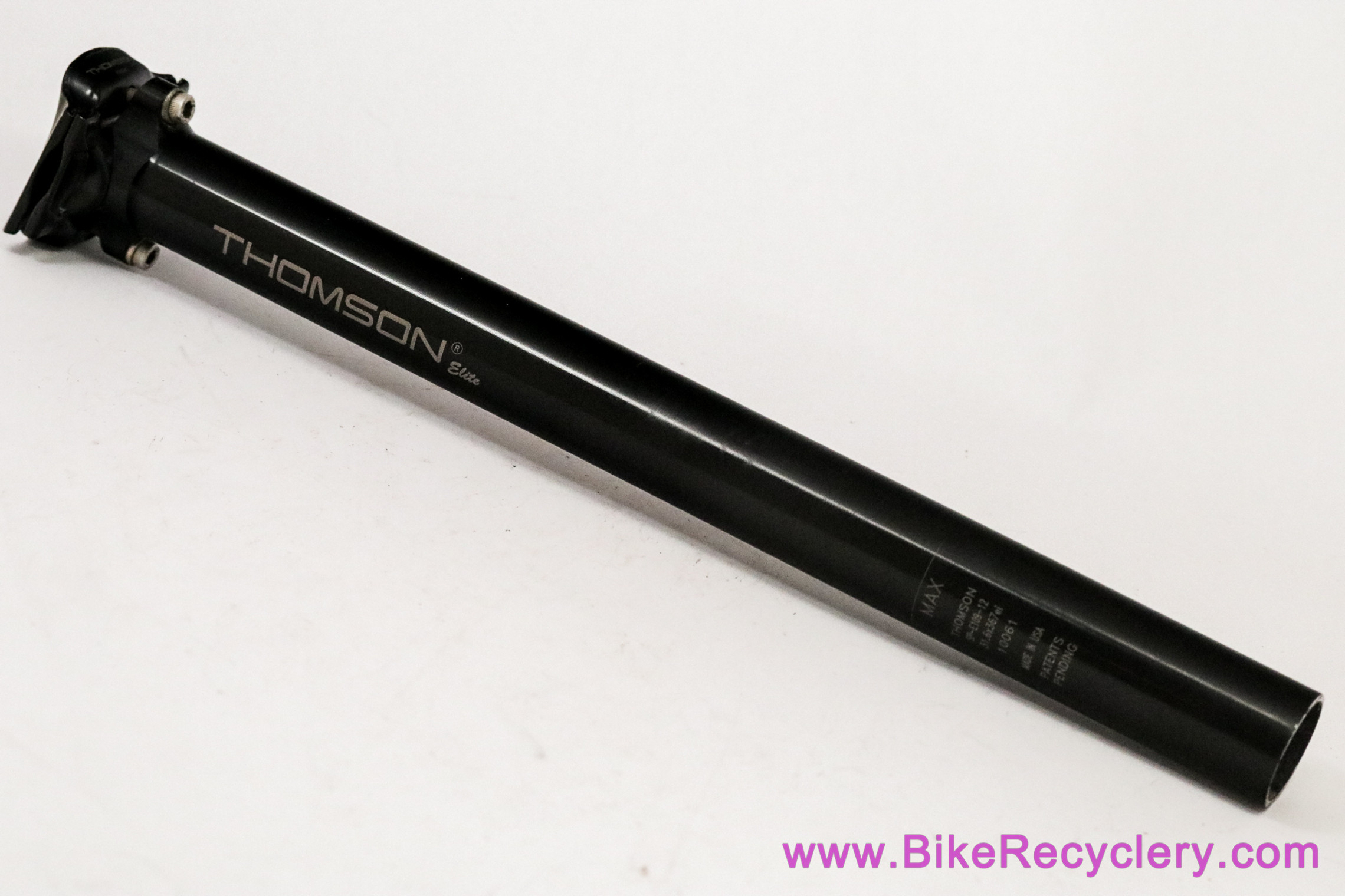 Thomson Elite Seatpost: 30.6mm x 367mm - Black (Near Mint+ Low Miles)