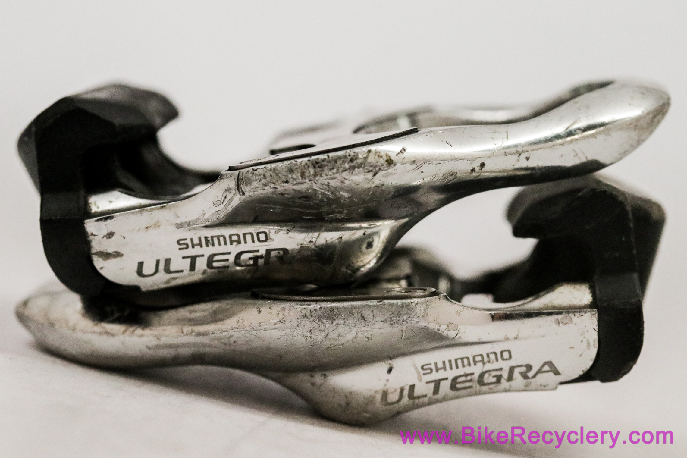 Shimano Ultegra PD-6620 SPD-SL Road Pedals: Silver (Perfect