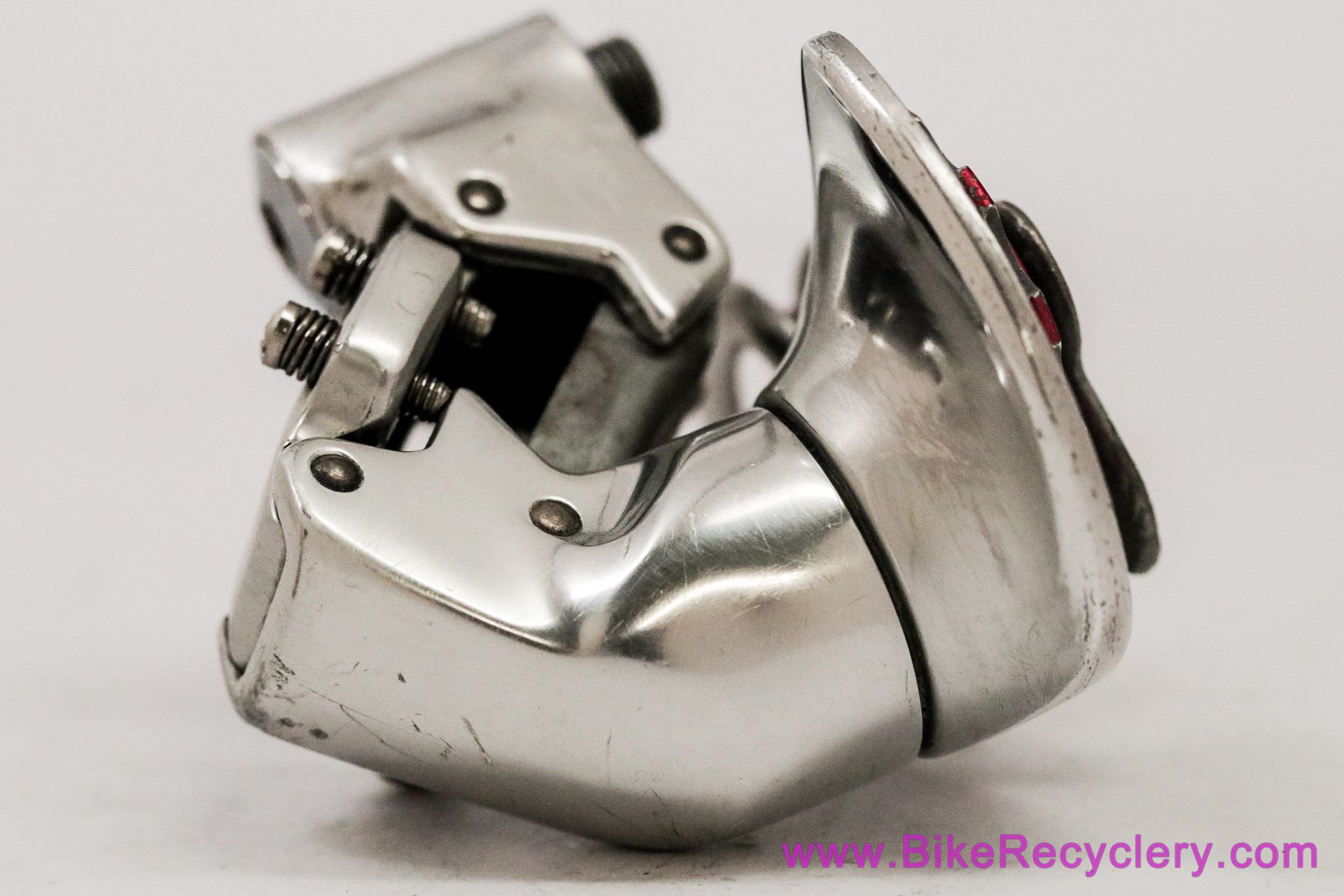 Campagnolo Athena D100 Rear Derailleur: 1988 to 1991 - 30t Max! - Carmichael Pulleys Red