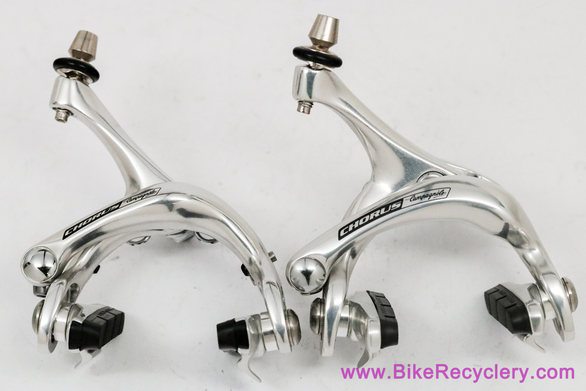 NOS Campagnolo Chorus Dual Pivot Brakeset: 9/10 Speed Group - Silver - Front & Rear