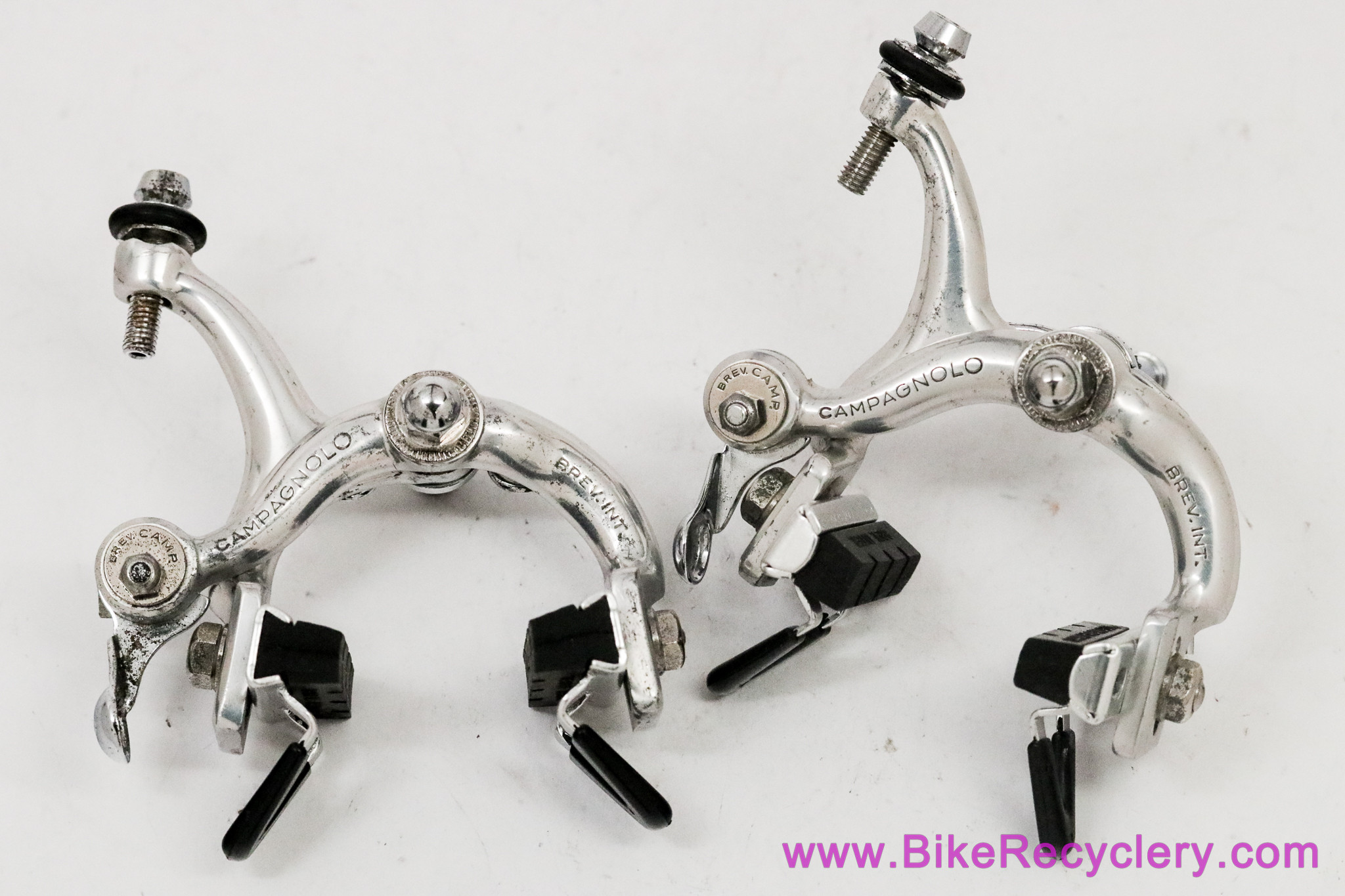 Campagnolo Nuovo Record Brakeset: #2040/1 - Short Reach - Recessed (Low Miles w/Corrosion)