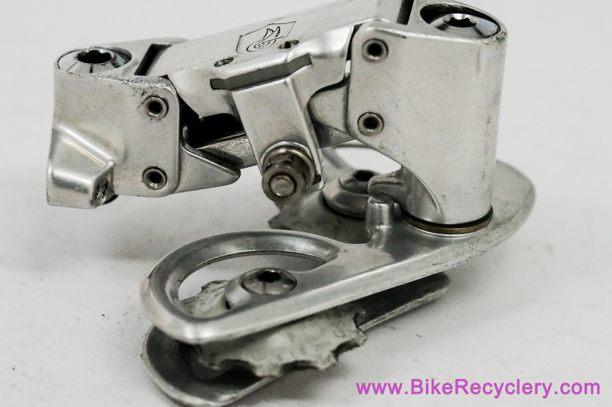 Campagnolo Victory G010-SM Rear Derailleur:  White Pulleys - 1984-1985 (EXC)