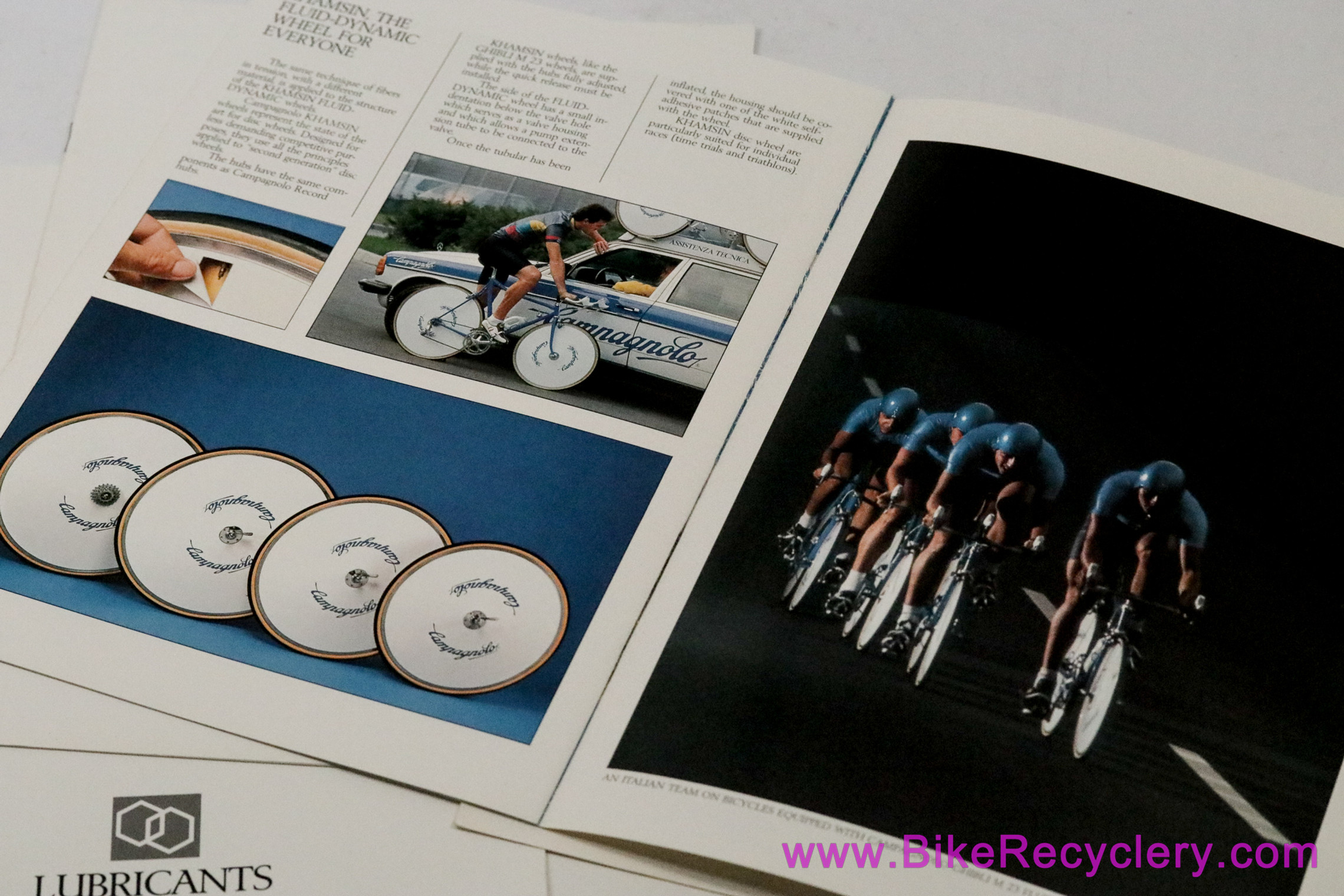 1987 Campagnolo Catalog Set of 10: Complete - C-Record - Scirocco - Delta... (MINT)