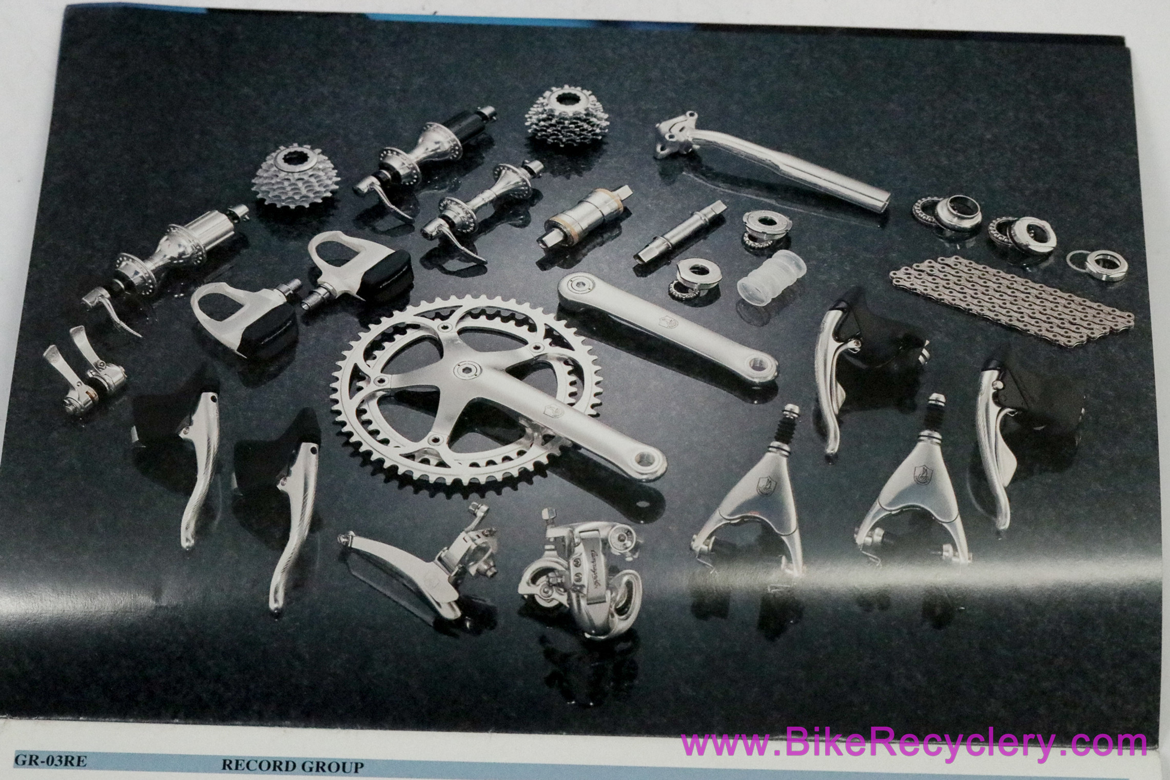 1993 Campagnolo Product Range Catalog + Spare Parts Catalog (MINT