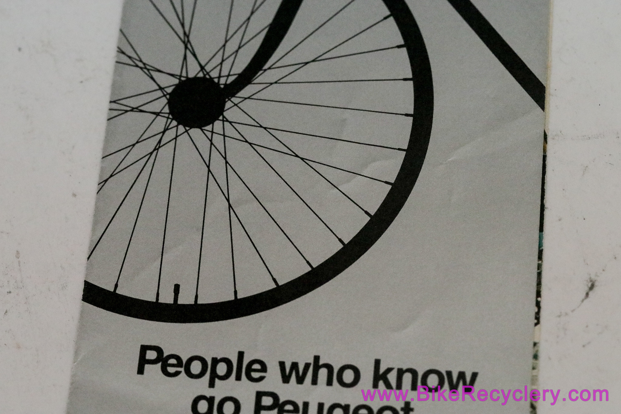 1979 Peugeot Bicycle Catalog / Brochure: PY10CP Prestige / PXN10LE / PKN10E (MINT)