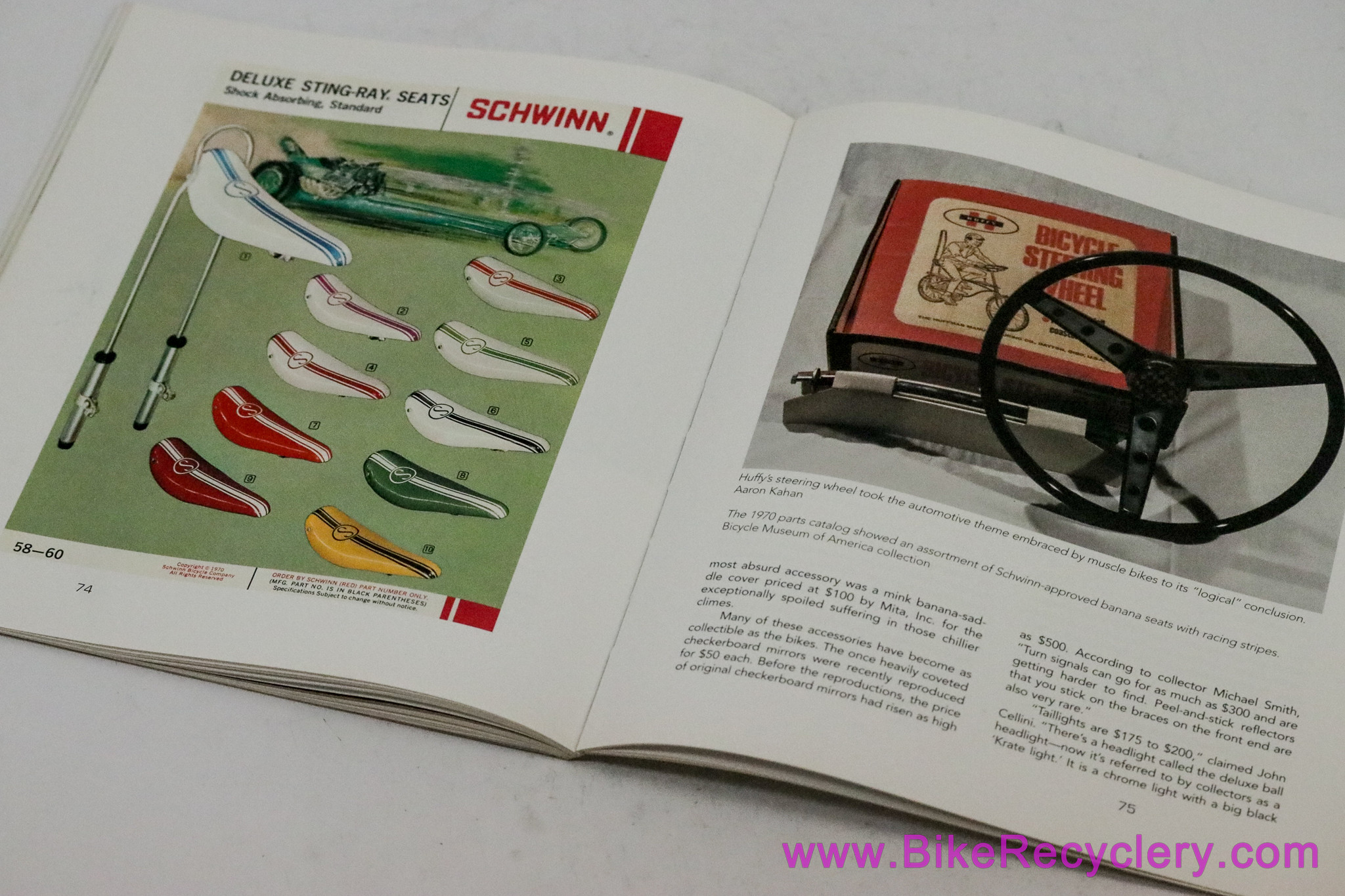 Schwinn Sting-Ray Book by Liz Fried: First Edition 1997 (Near Mint+)