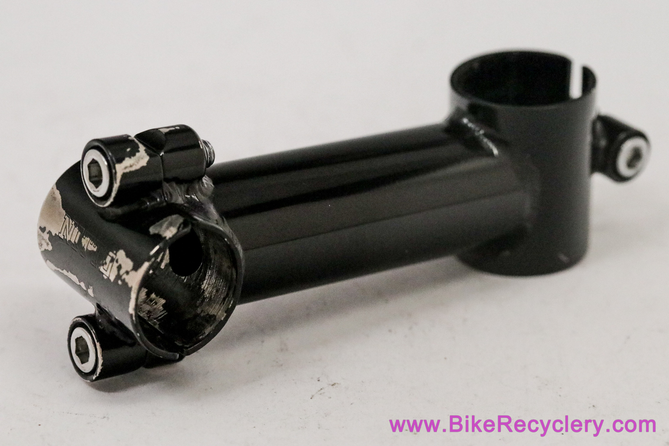 NITTO クロモリステム UI-2 ブラック 25.4 L100 Nitto UI-2 Threadless Stem: 100mm x 25.4mm - Black Camo (New