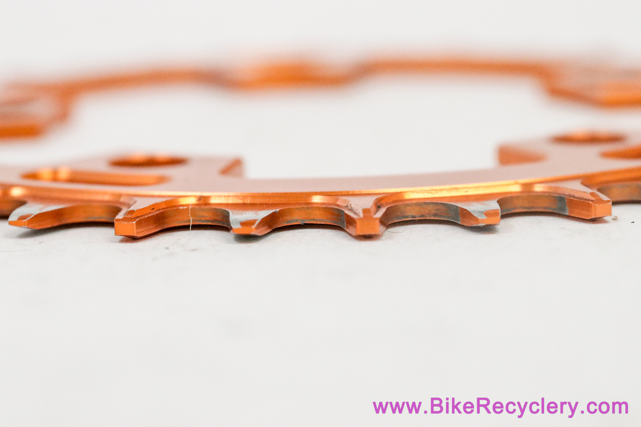 Stridsland 94mm BCD Narrow-Wide Chainring: 36t - Gold/Orange Ano