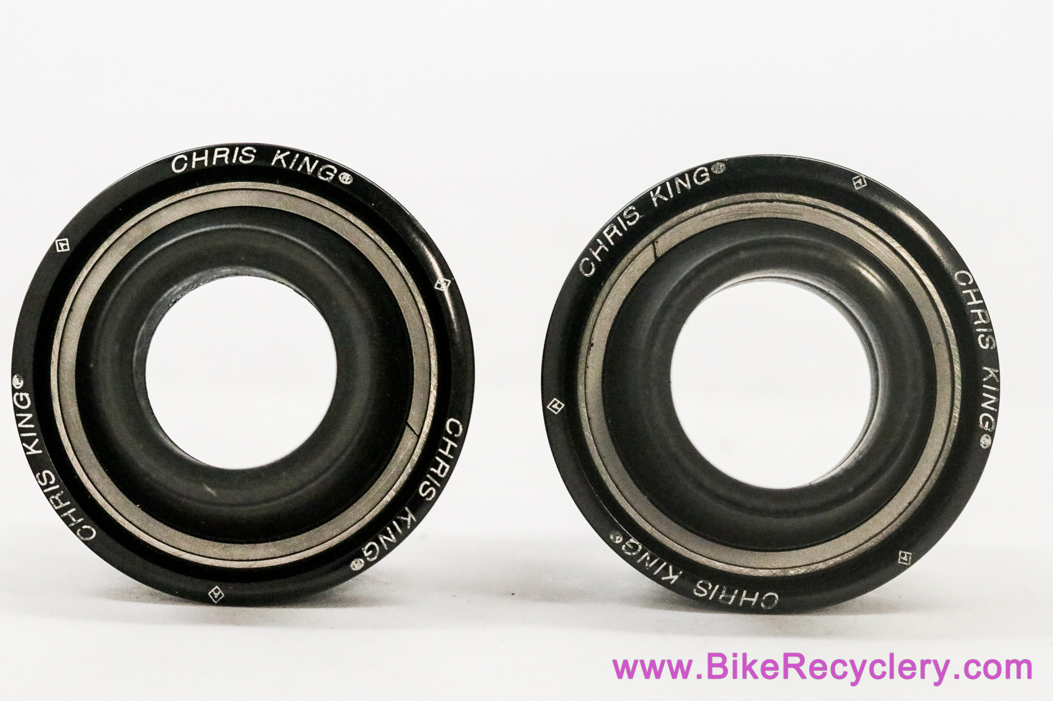 Chris King Press Fit 30 Bottom Bracket: Black - 24mm Fit Kit C & E (Near Mint+)
